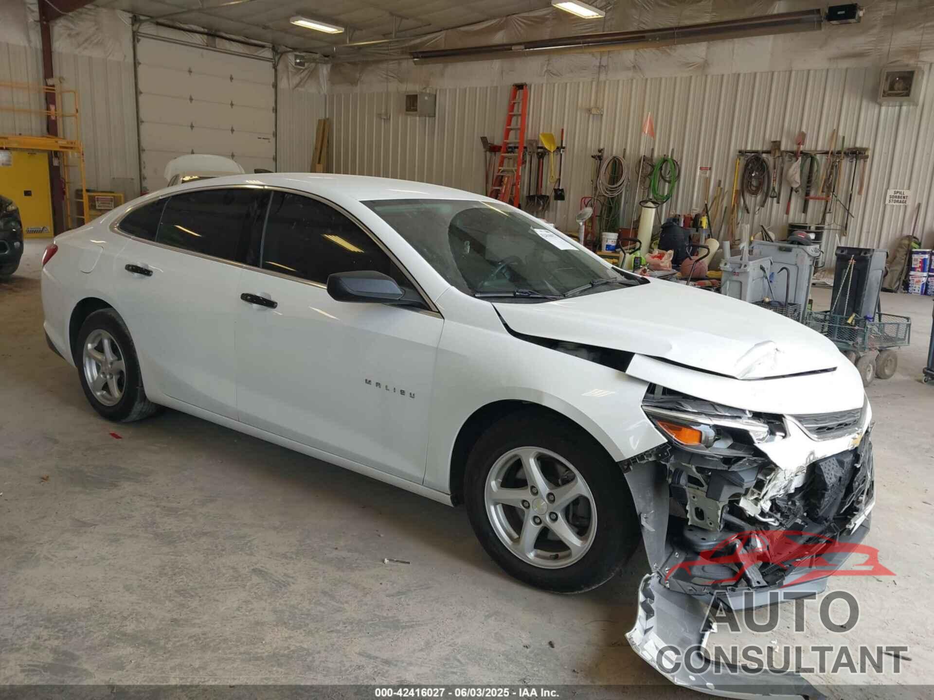 CHEVROLET MALIBU 2017 - 1G1ZC5ST1HF266129