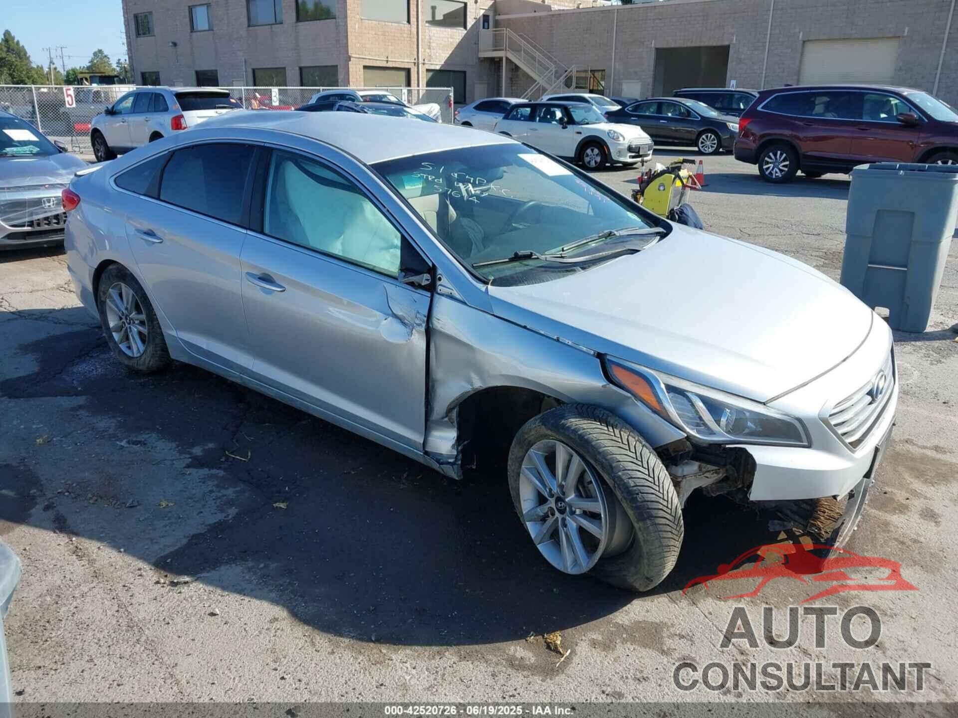 HYUNDAI SONATA 2016 - 5NPE24AF4GH402272