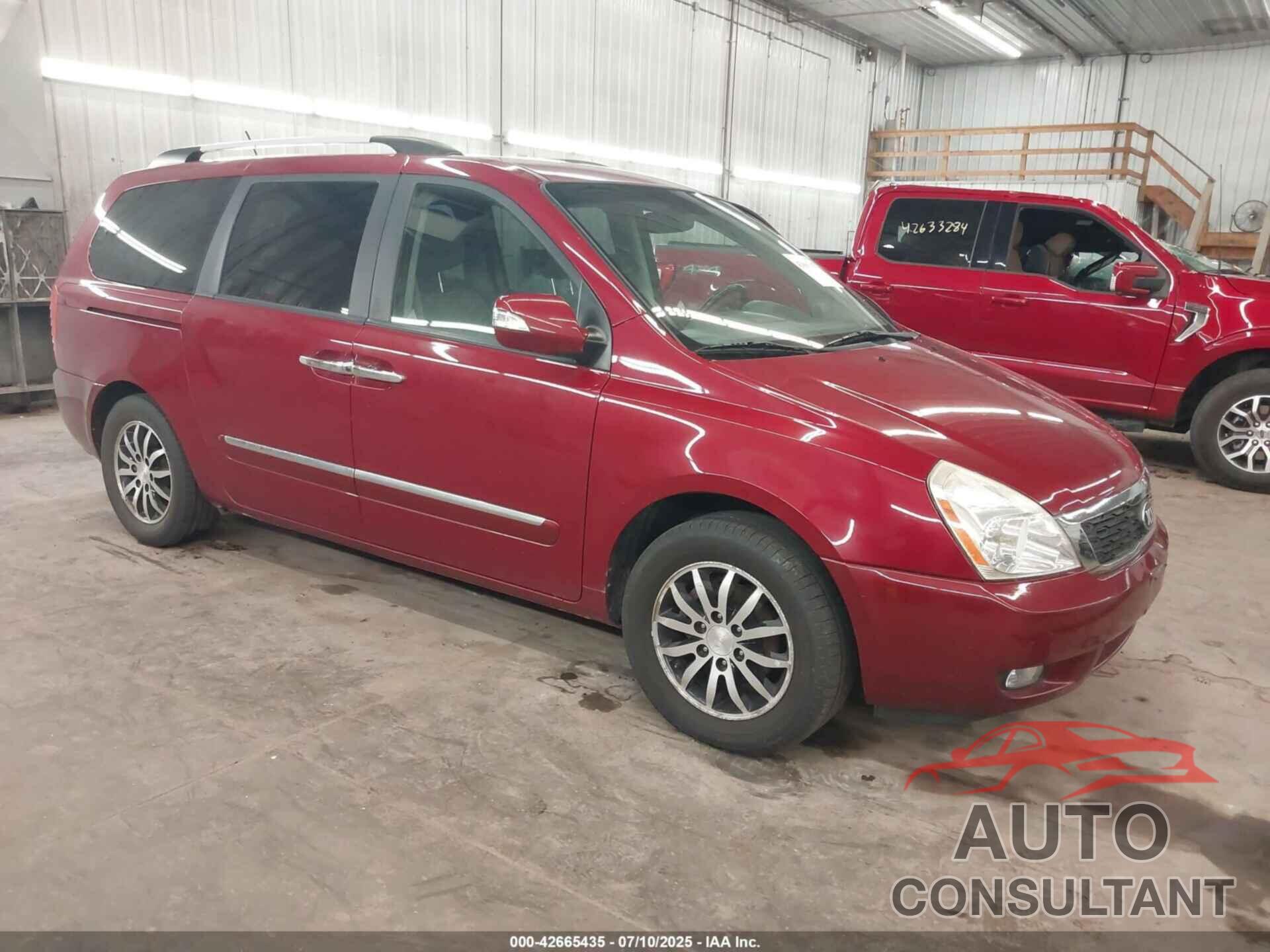 KIA SEDONA 2012 - KNDMH4C70C6506990