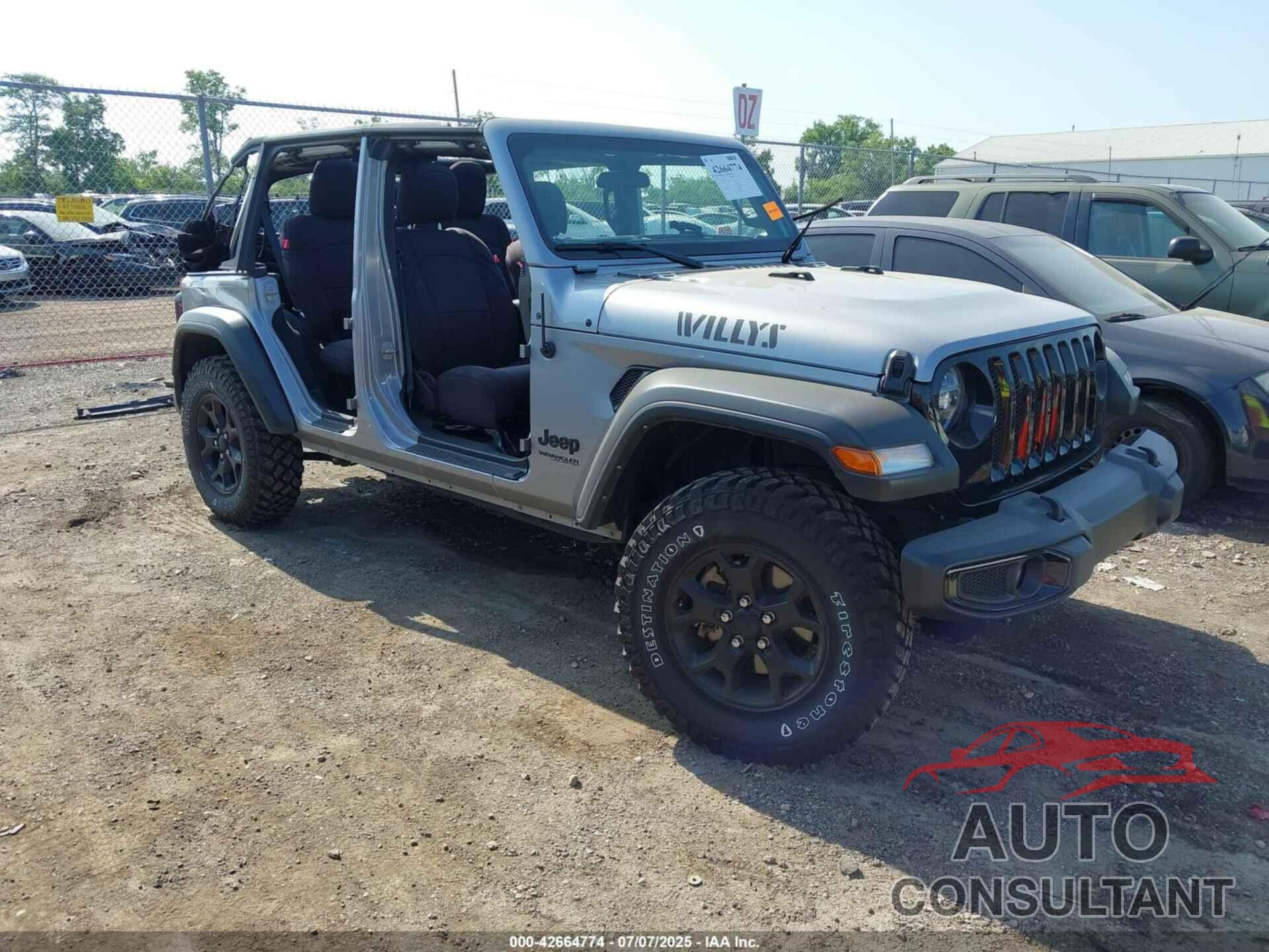 JEEP WRANGLER UNLIMITED 2021 - 1C4HJXDN3MW667520