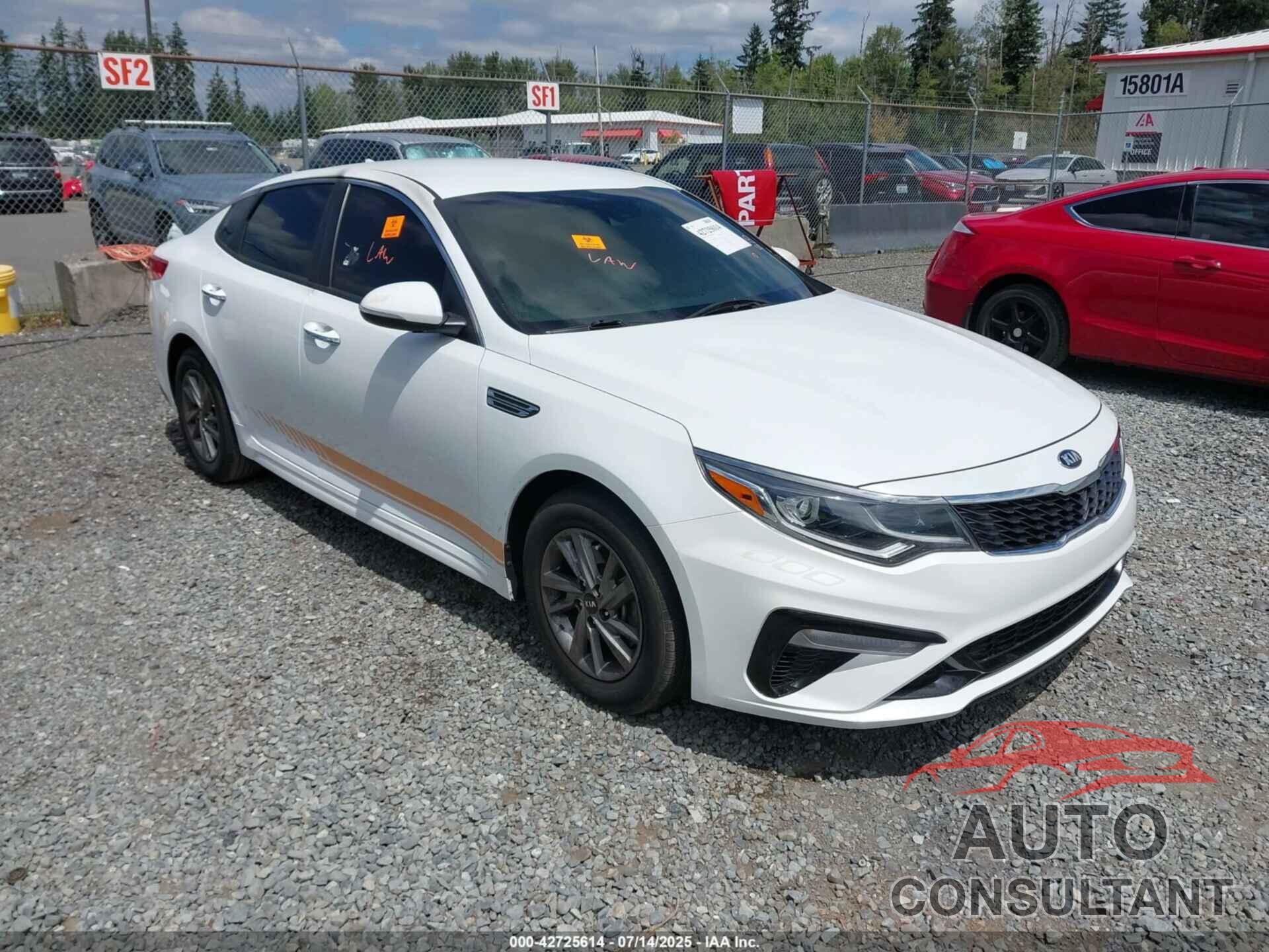 KIA OPTIMA 2020 - 5XXGT4L35LG415806