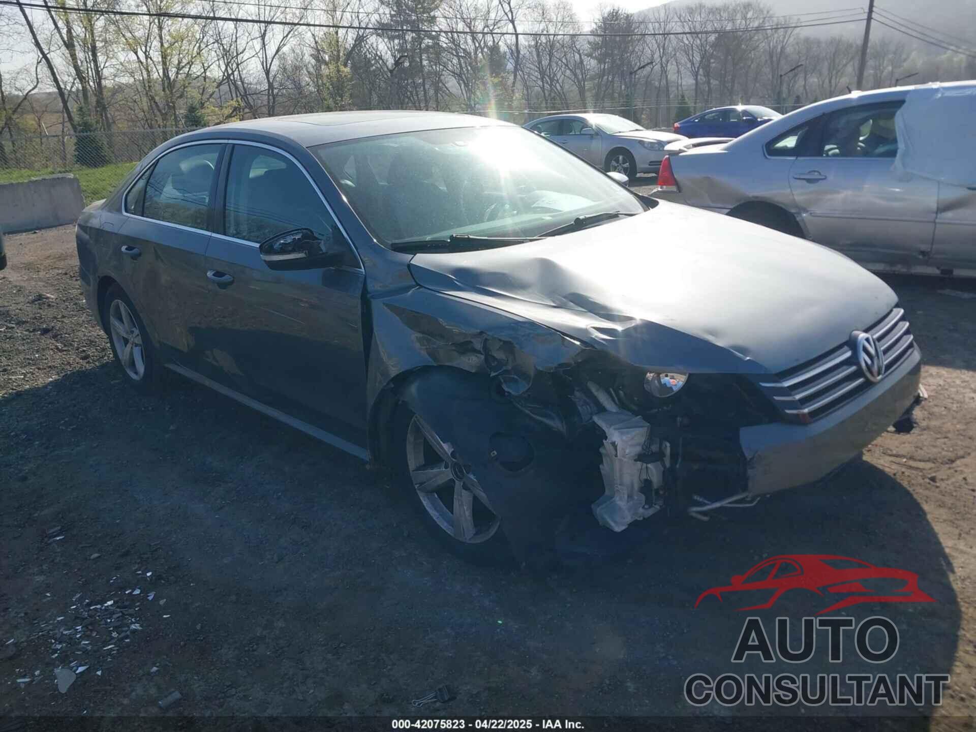 VOLKSWAGEN PASSAT 2013 - 1VWBP7A36DC039148