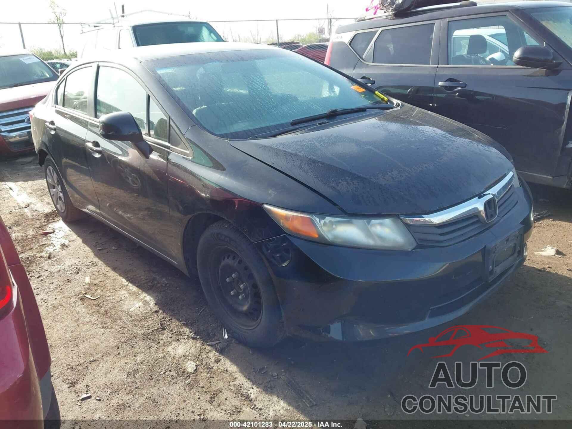 HONDA CIVIC 2012 - 19XFB2F57CE357125