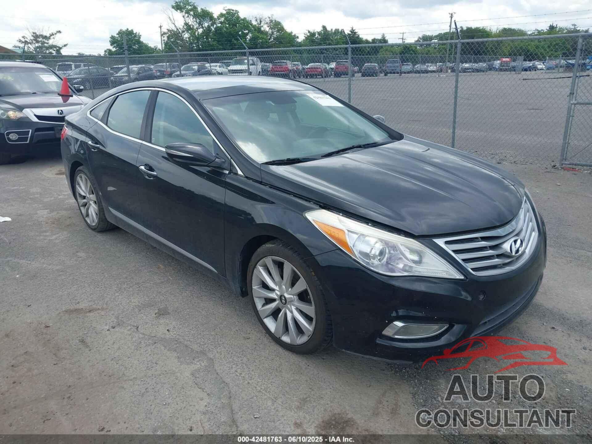 HYUNDAI AZERA 2014 - KMHFH4JG5EA353031