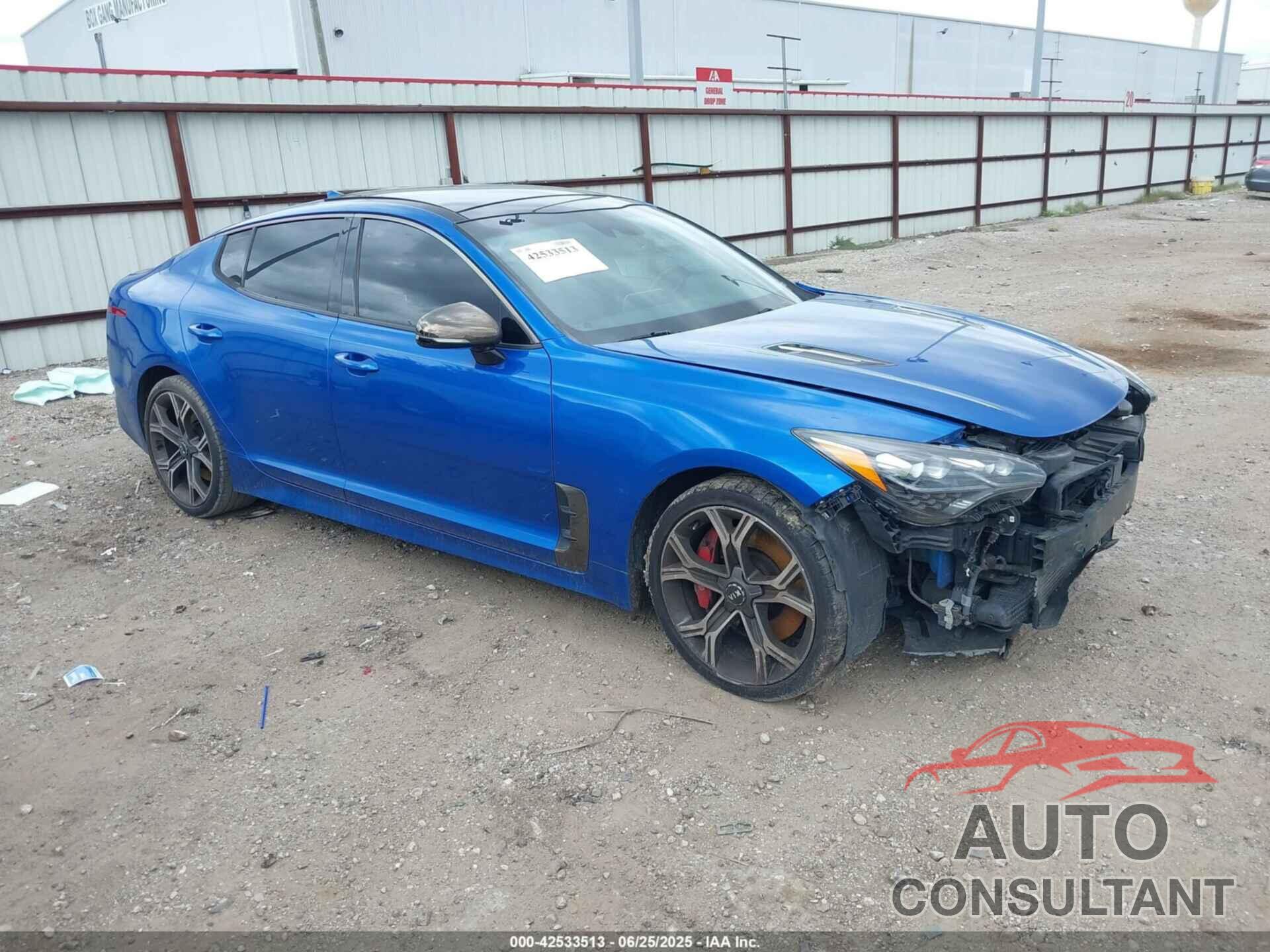 KIA STINGER 2018 - KNAE45LC3J6034071