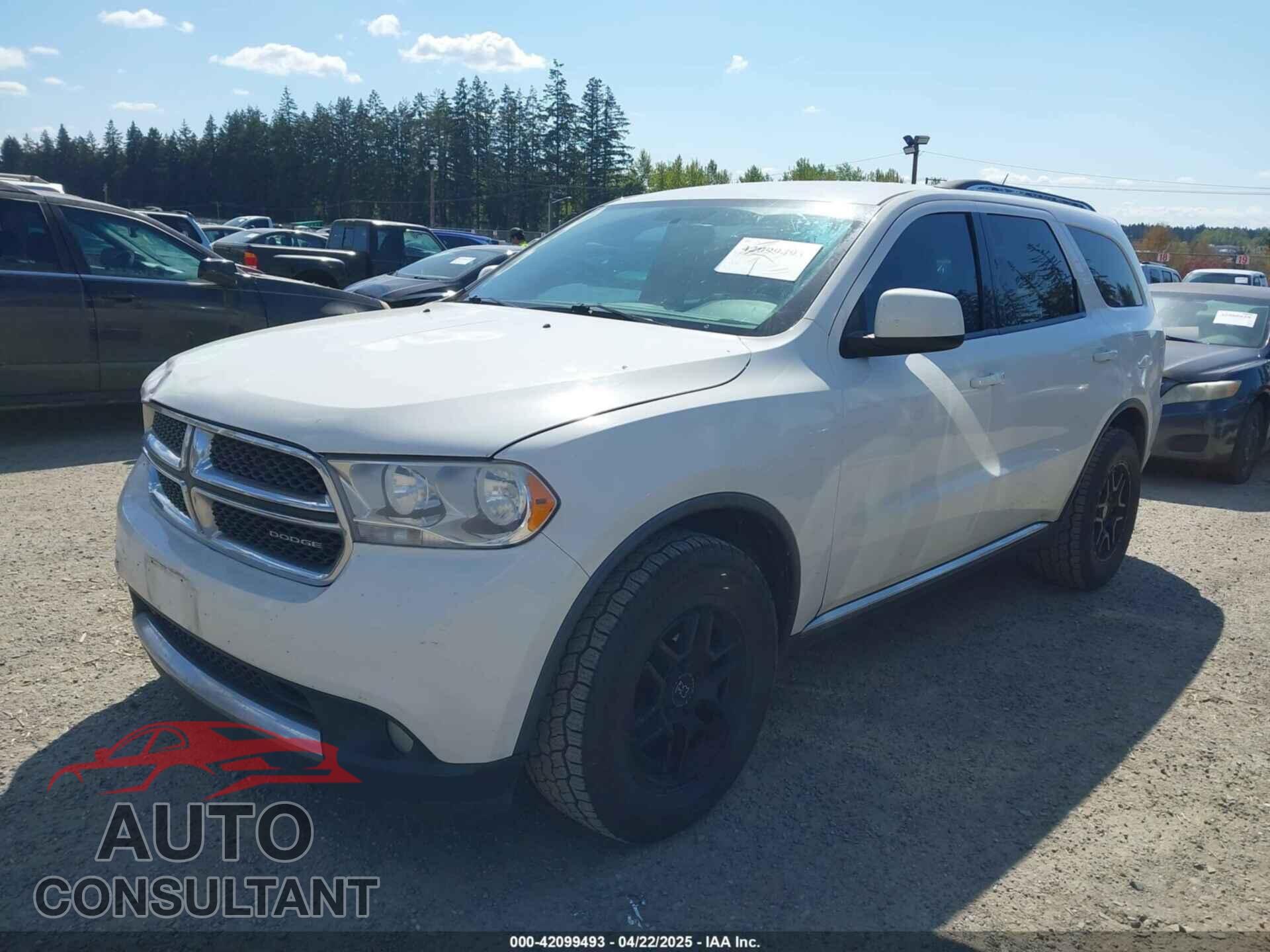 DODGE DURANGO 2011 - 1D4RD2GG0BC653278