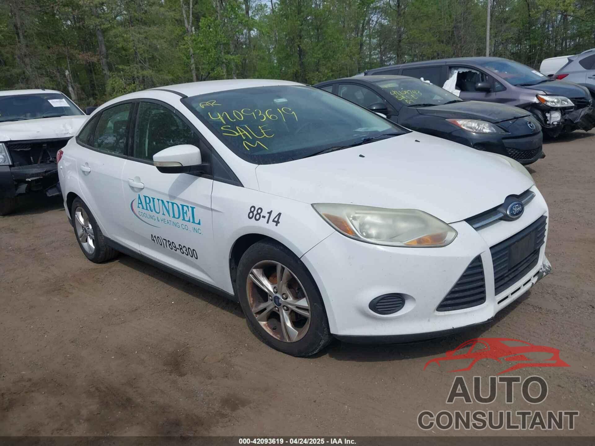 FORD FOCUS 2014 - 1FADP3F2XEL202508
