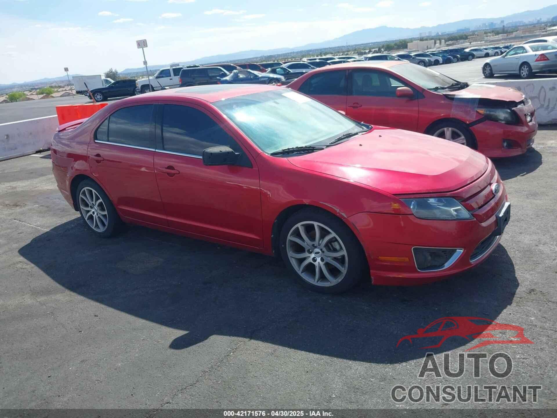 FORD FUSION 2012 - 3FAHP0HA6CR251630