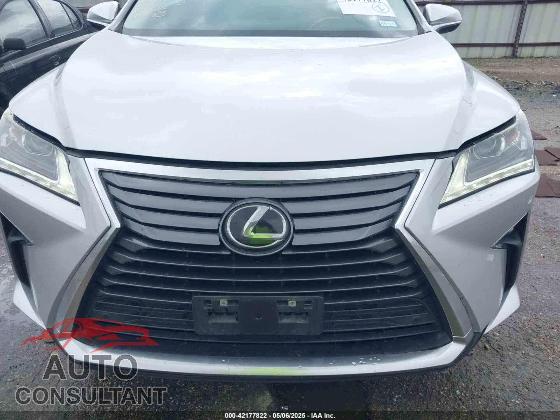LEXUS RX 350 2017 - 2T2ZZMCA6HC044302