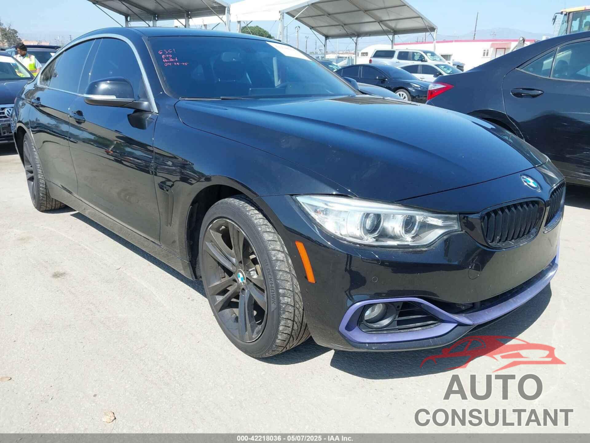 BMW 428I GRAN COUPE 2016 - WBA4C9C58GG141210