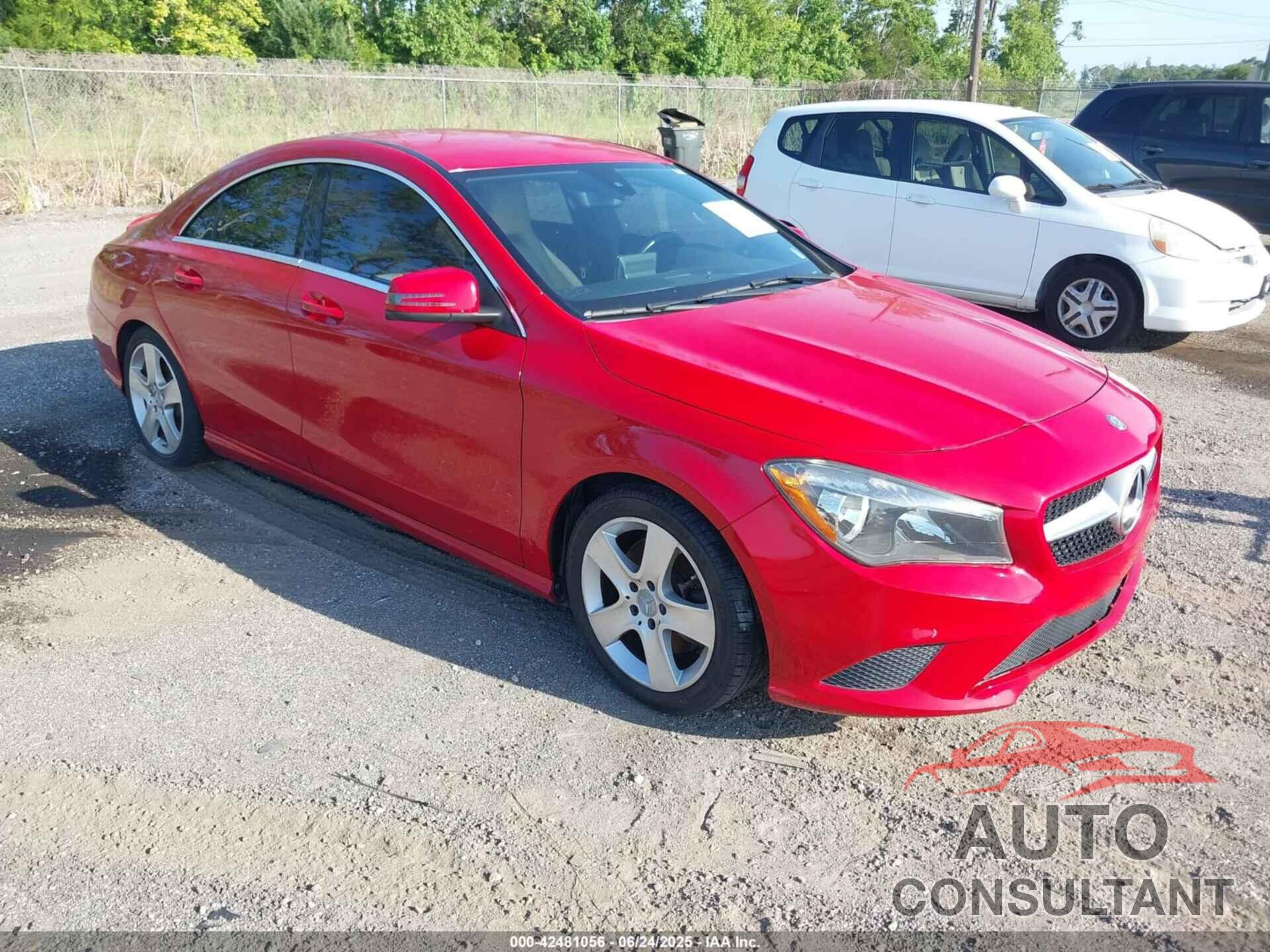 MERCEDES-BENZ CLA 250 2015 - WDDSJ4GB3FN177437