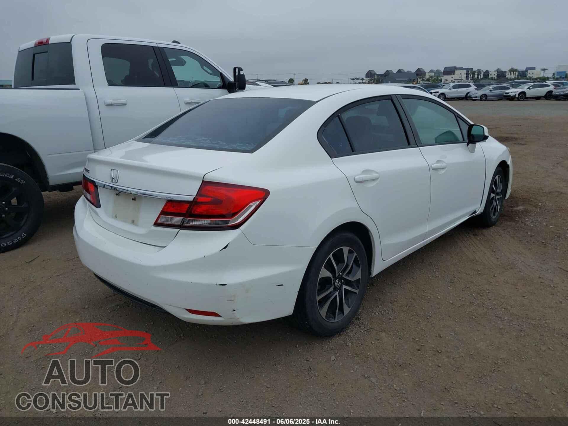 HONDA CIVIC 2013 - 2HGFB2F89DH512601