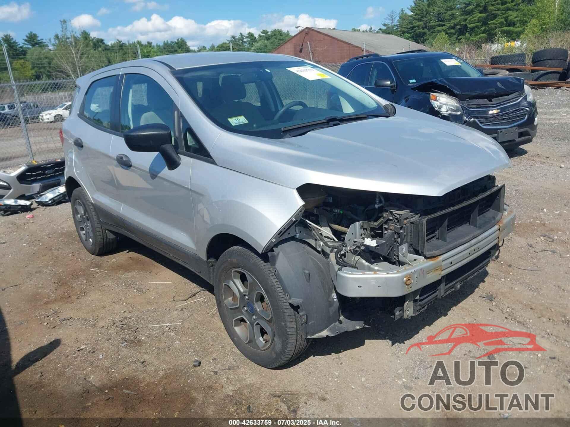 FORD ECOSPORT 2018 - MAJ6P1SL8JC205171