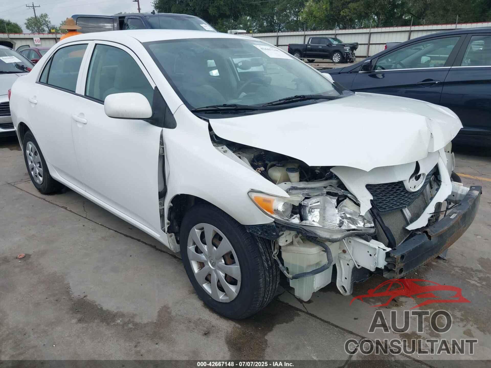 TOYOTA COROLLA 2010 - 1NXBU4EE7AZ256814