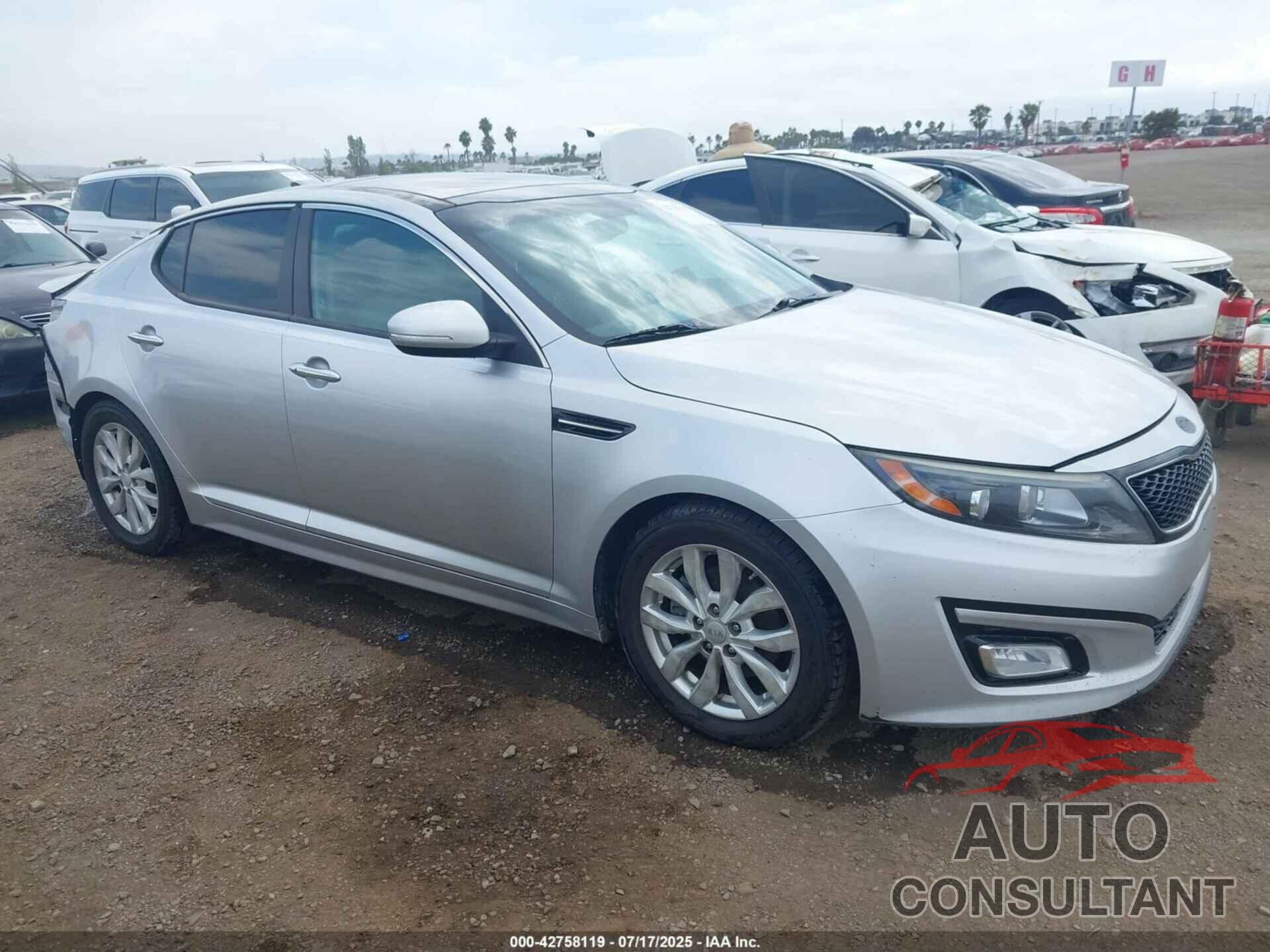 KIA OPTIMA 2015 - 5XXGN4A72FG405884