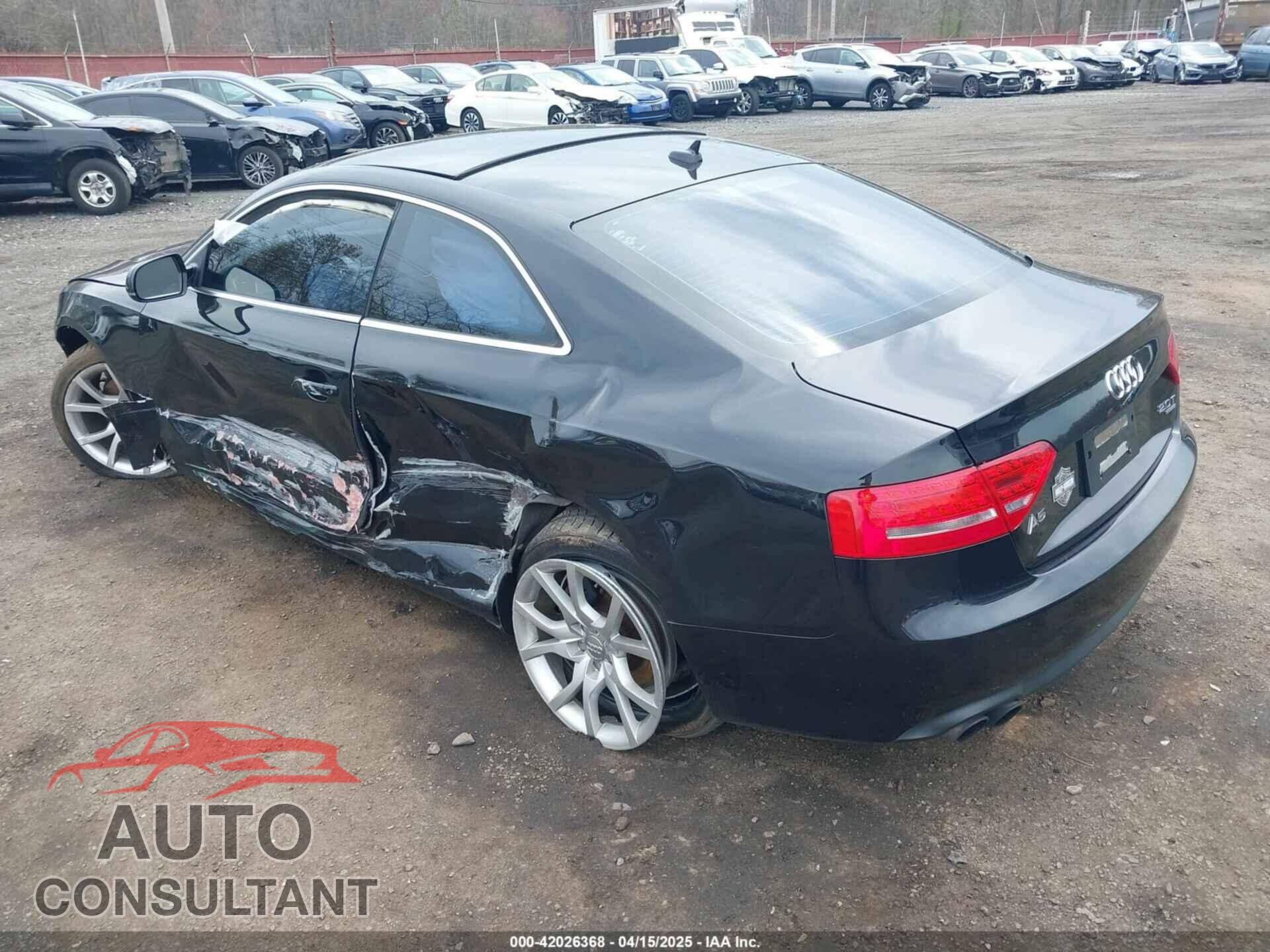 AUDI A5 2012 - WAULFAFR4CA021100