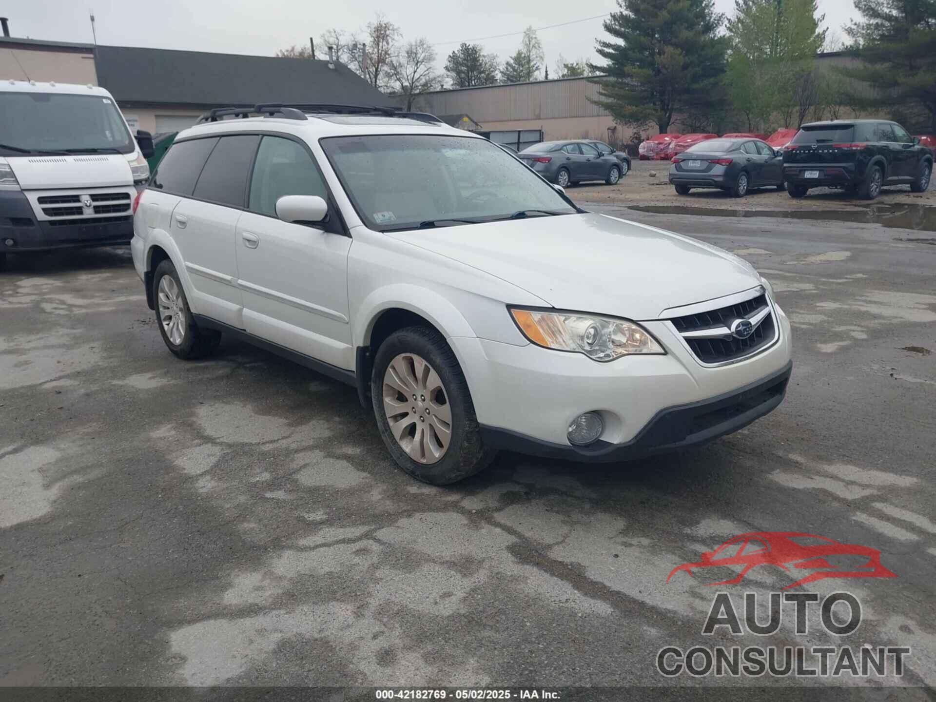 SUBARU OUTBACK 2009 - 4S4BP66C397335214