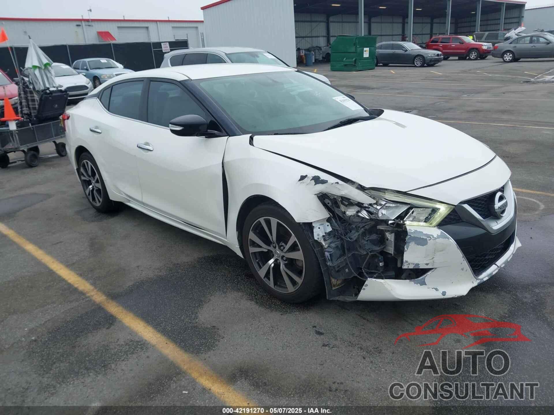 NISSAN MAXIMA 2016 - 1N4AA6AP7GC386740