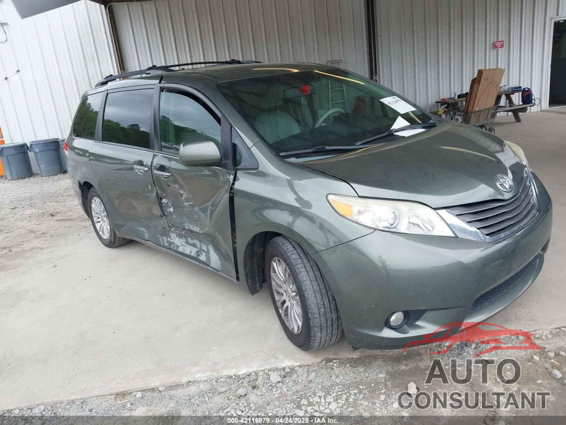TOYOTA SIENNA 2012 - 5TDYK3DC0CS275646