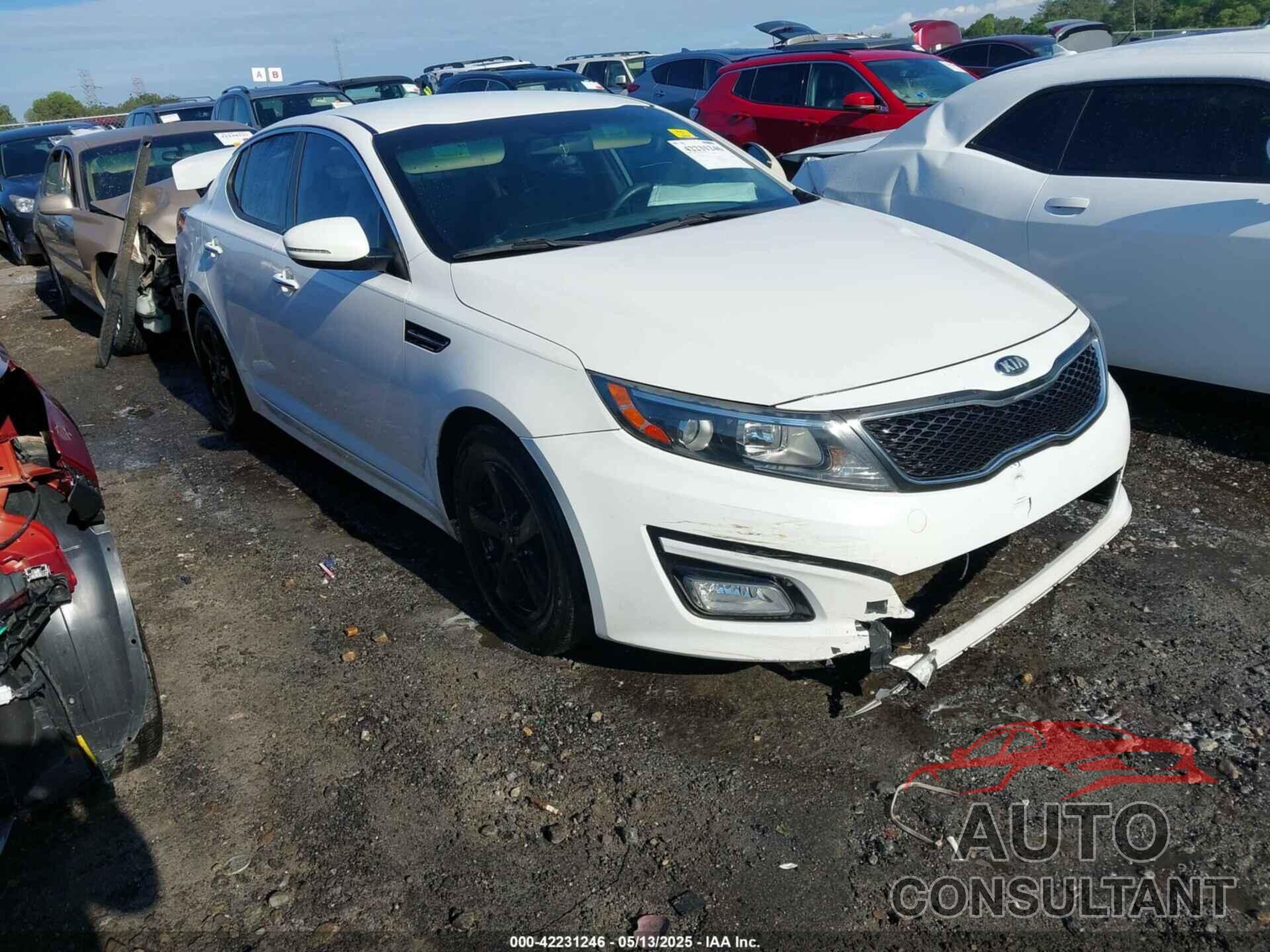 KIA OPTIMA 2015 - KNAGM4A7XF5629036