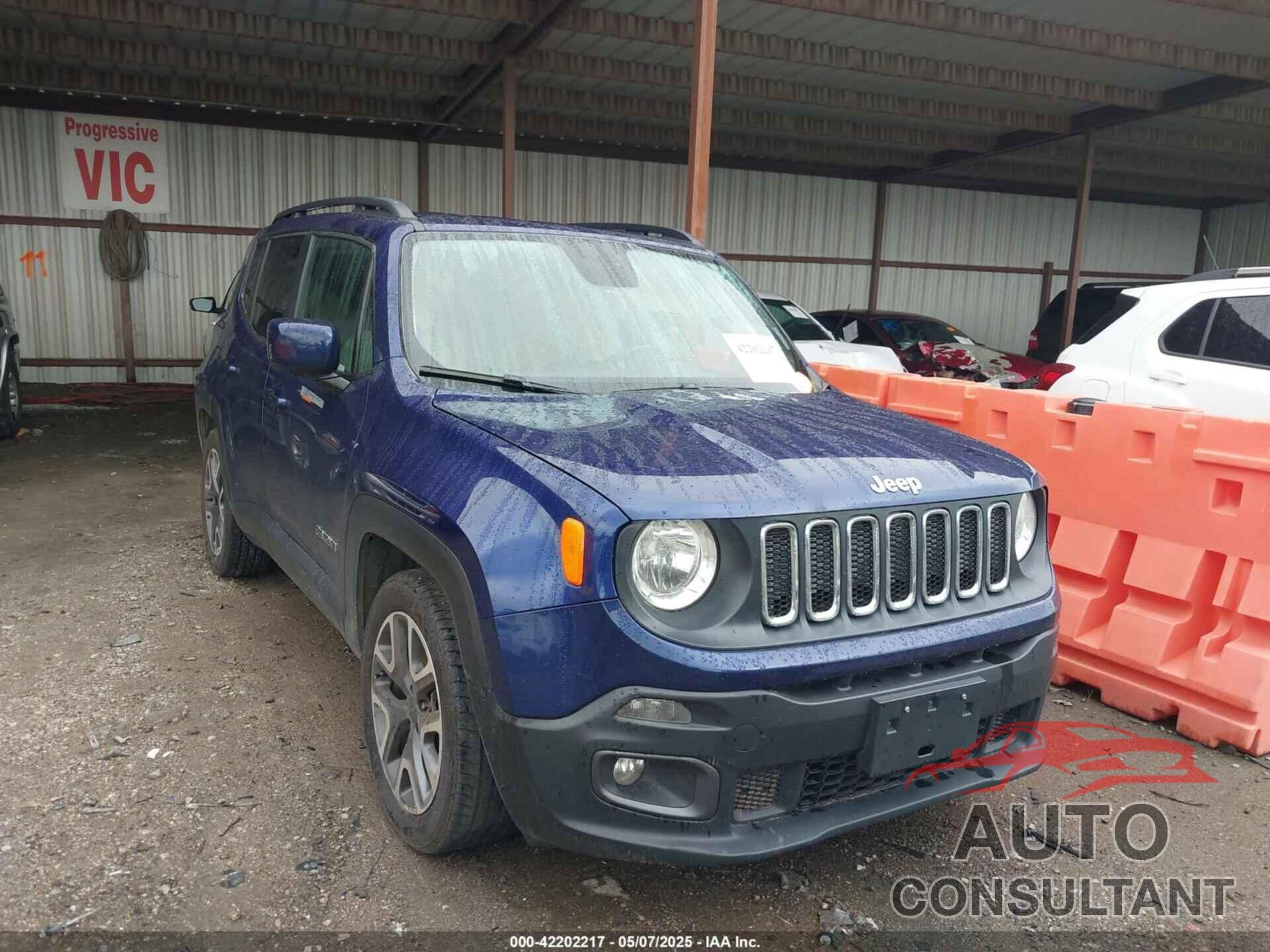 JEEP RENEGADE 2018 - ZACCJABB4JPH62323