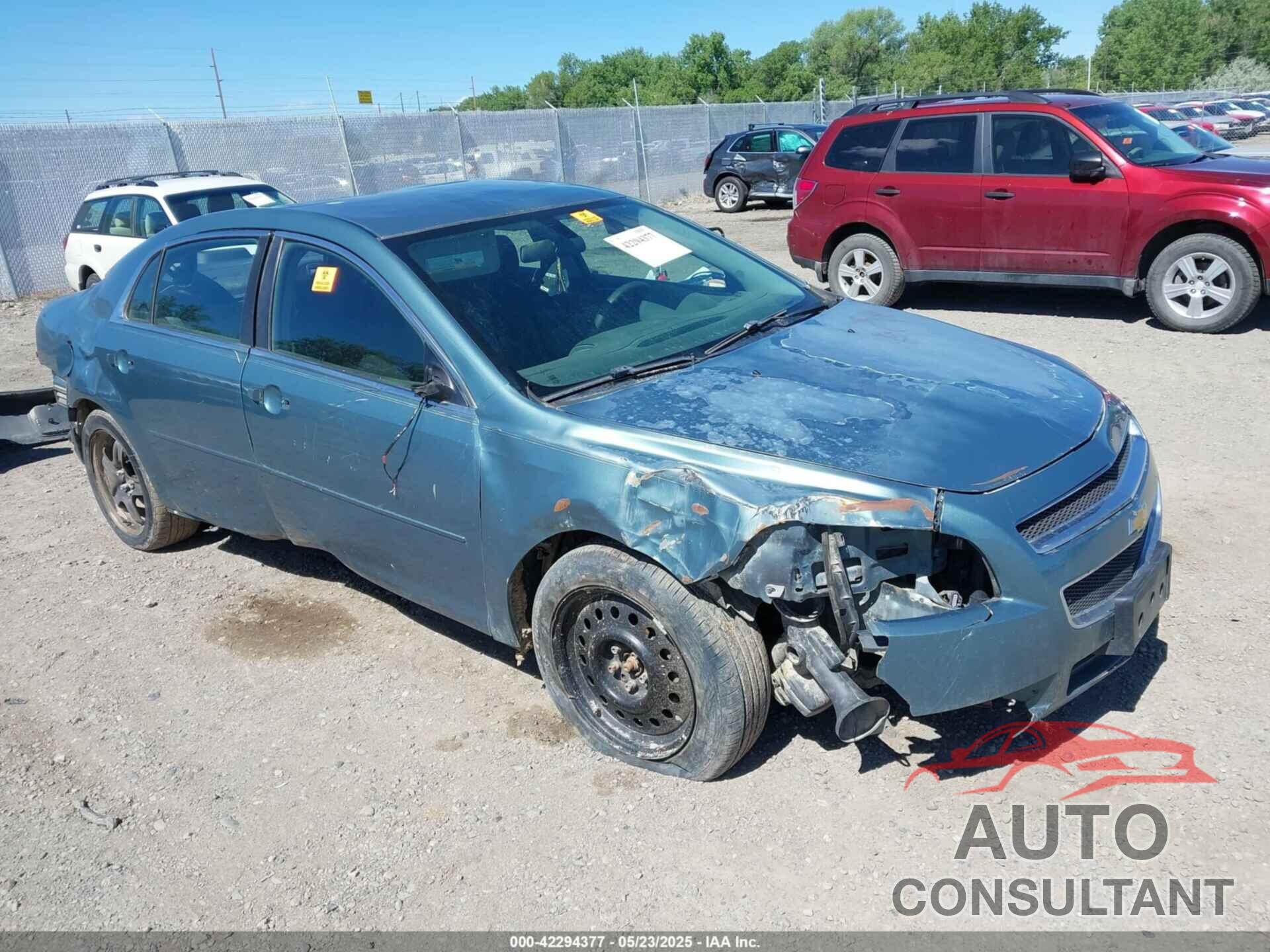 CHEVROLET MALIBU 2009 - 1G1ZH57B99F100489
