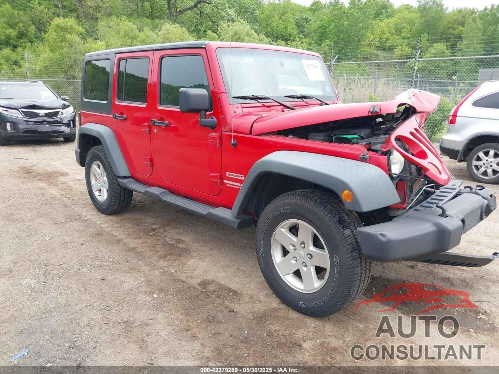 JEEP WRANGLER UNLIMITED 2011 - 1J4BA3H11BL580407