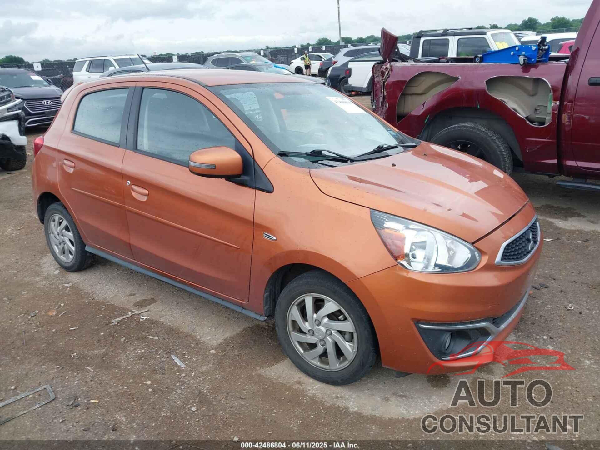 MITSUBISHI MIRAGE 2018 - ML32A4HJ4JH012880
