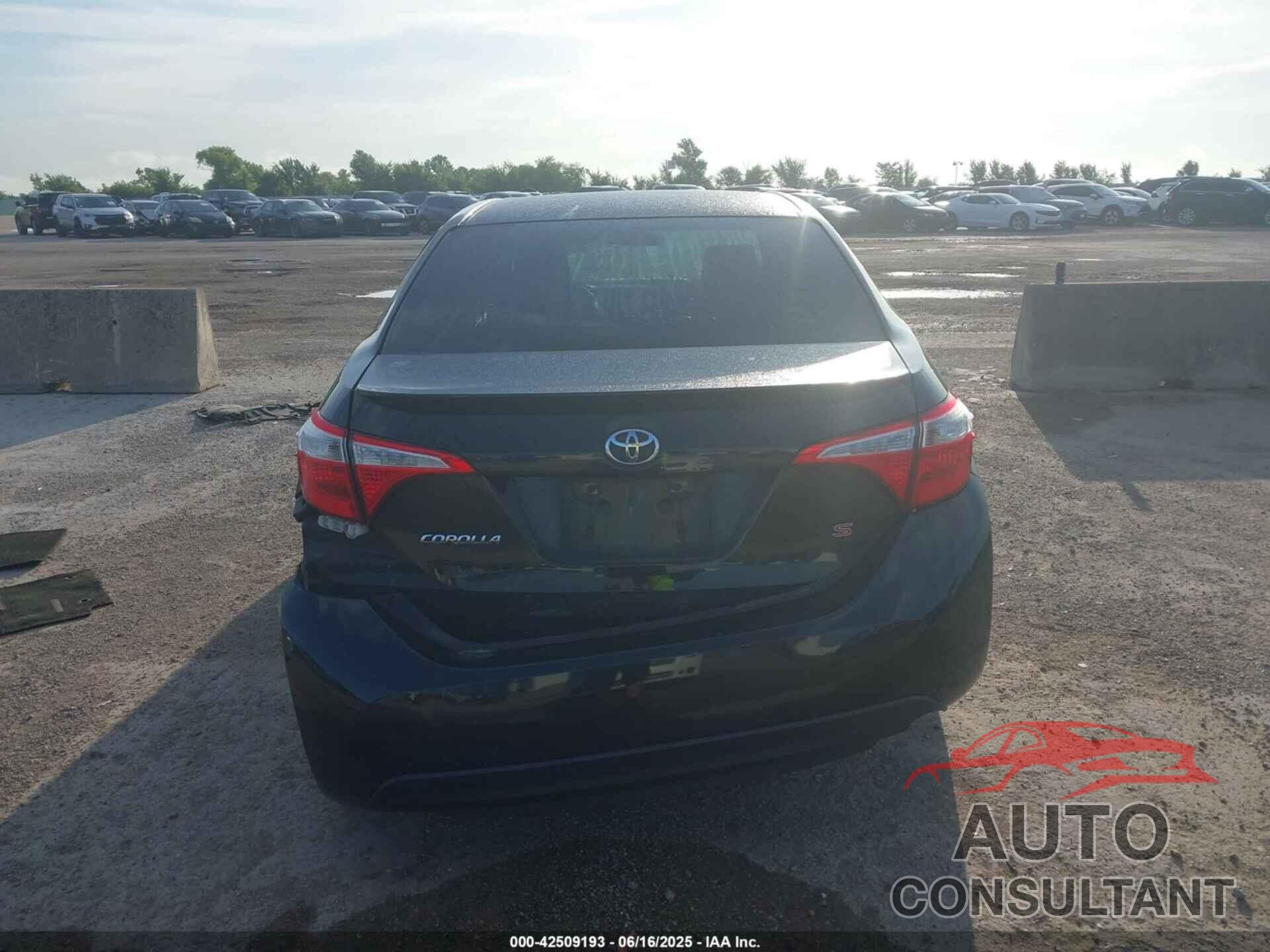 TOYOTA COROLLA 2014 - 5YFBURHE3EP133334