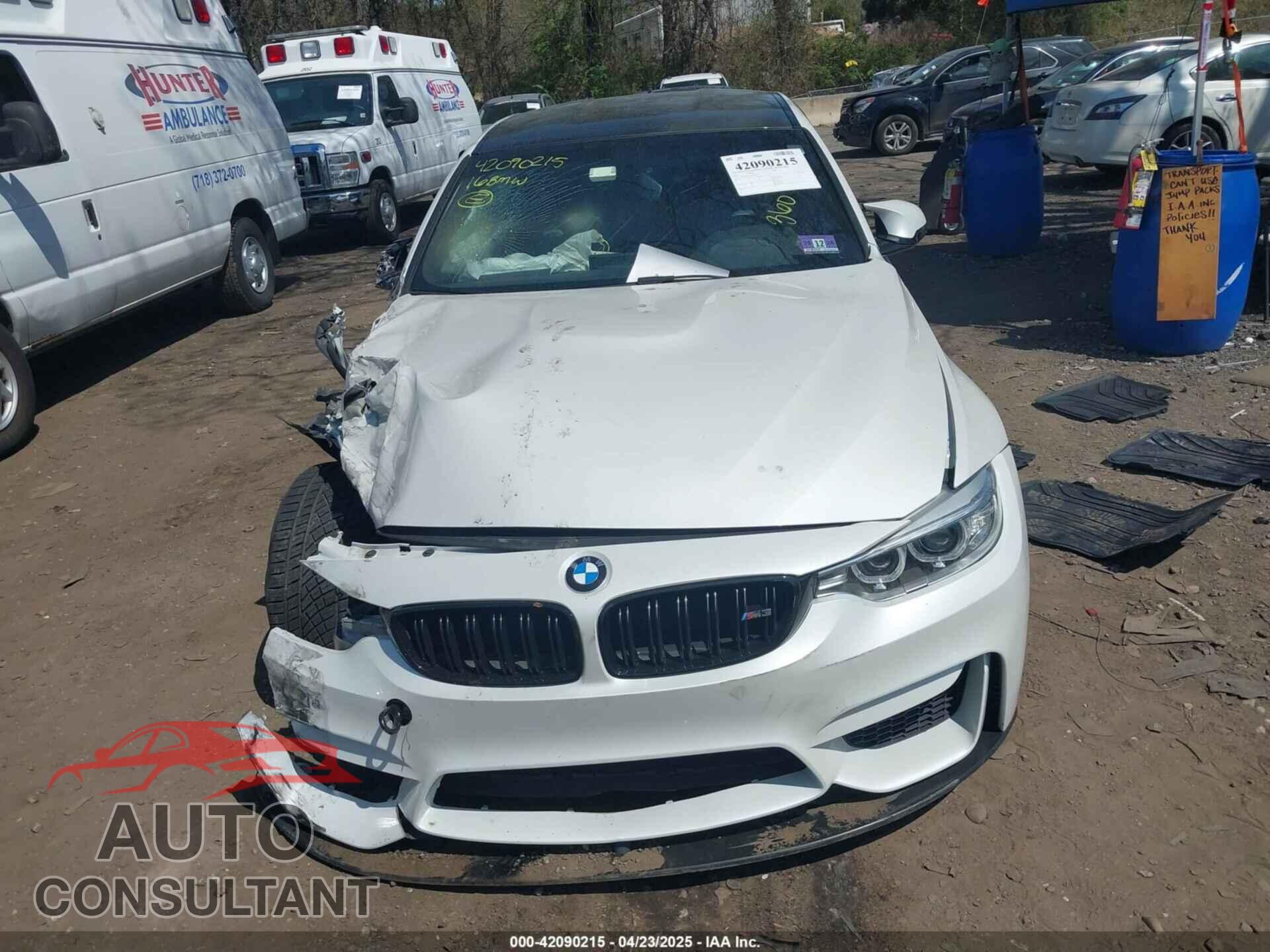 BMW M3 2016 - WBS8M9C5XG5E68443