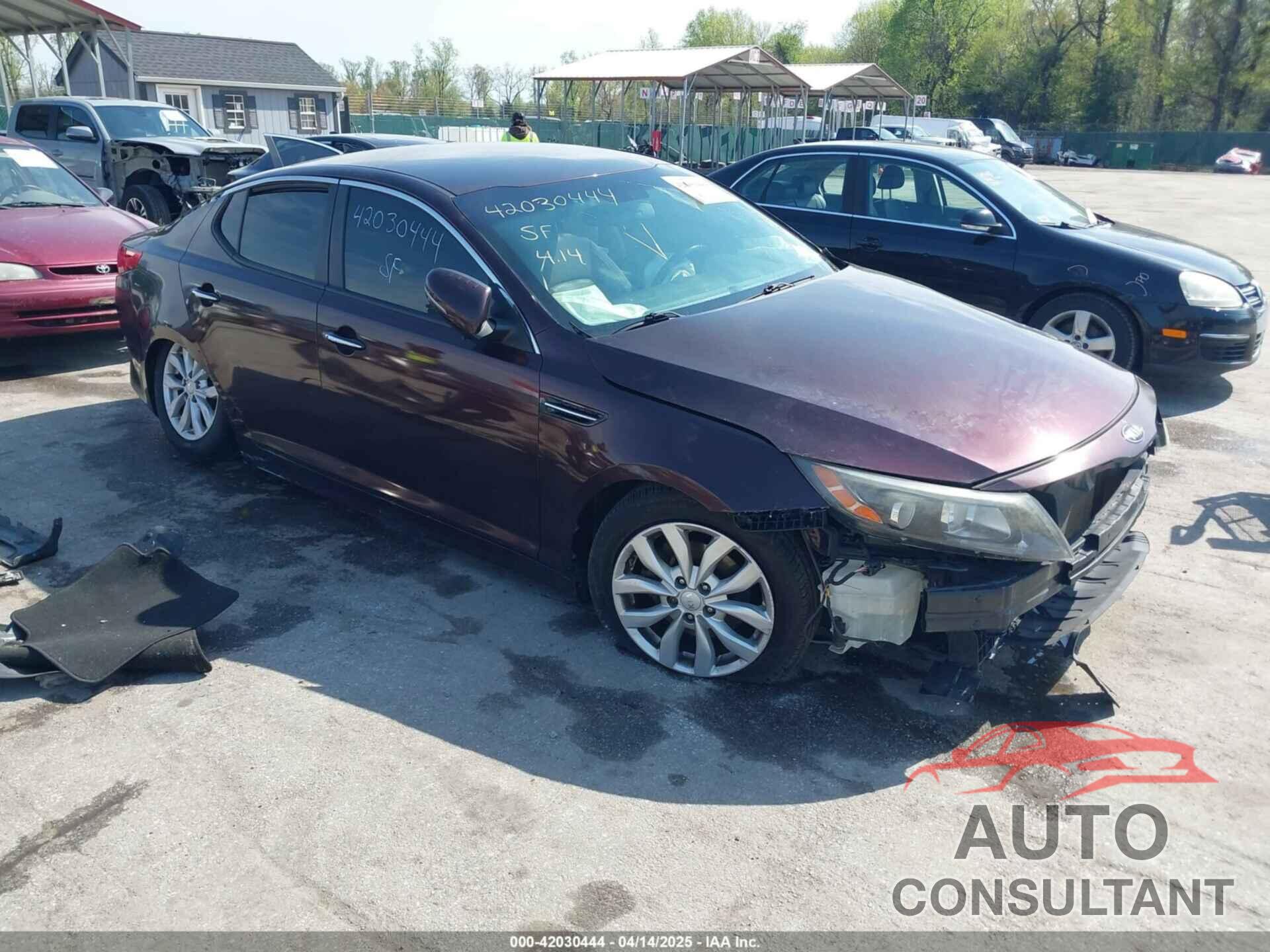 KIA OPTIMA 2014 - 5XXGN4A7XEG290370