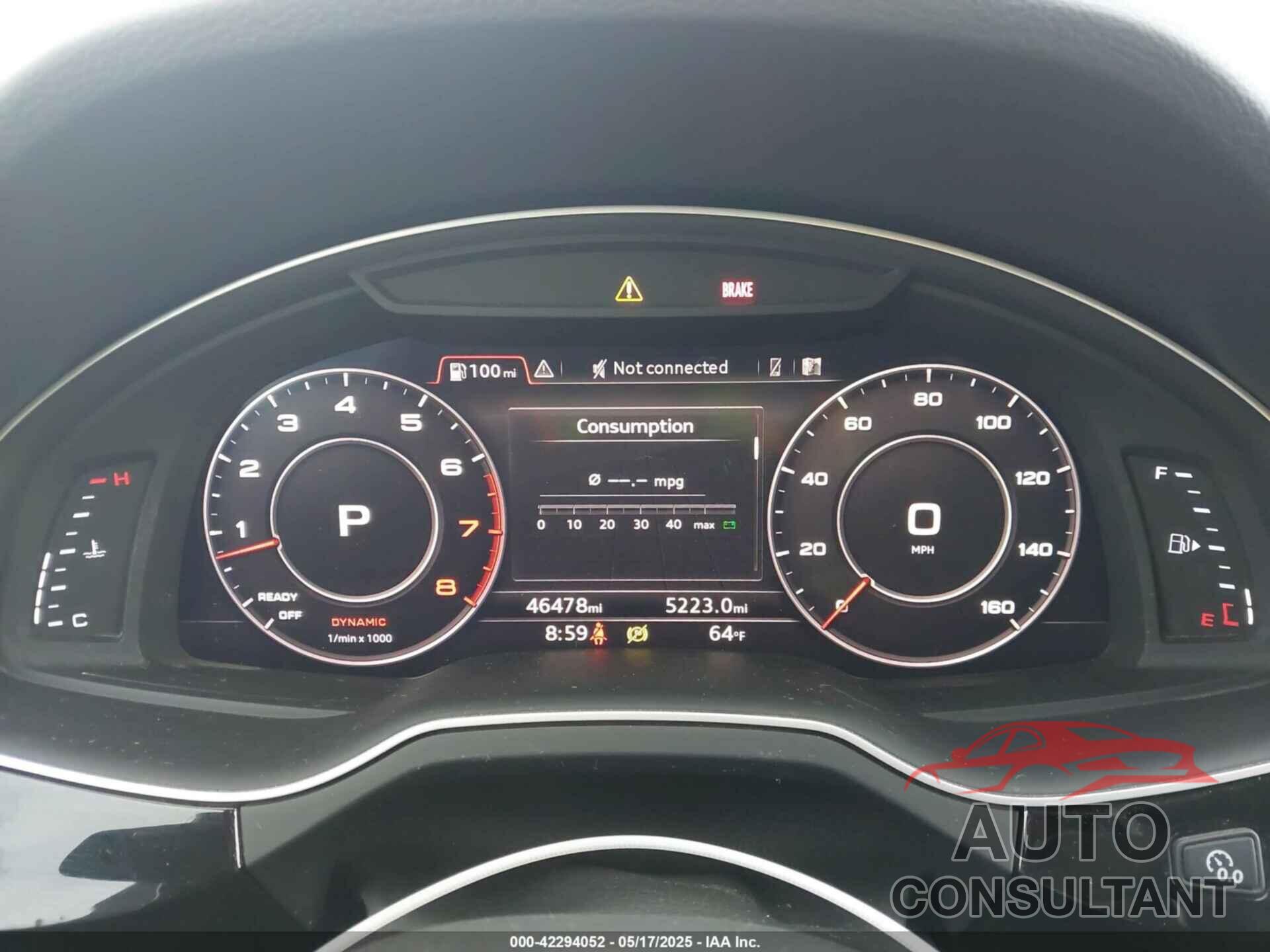 AUDI Q7 2018 - WA1VAAF77JD028847