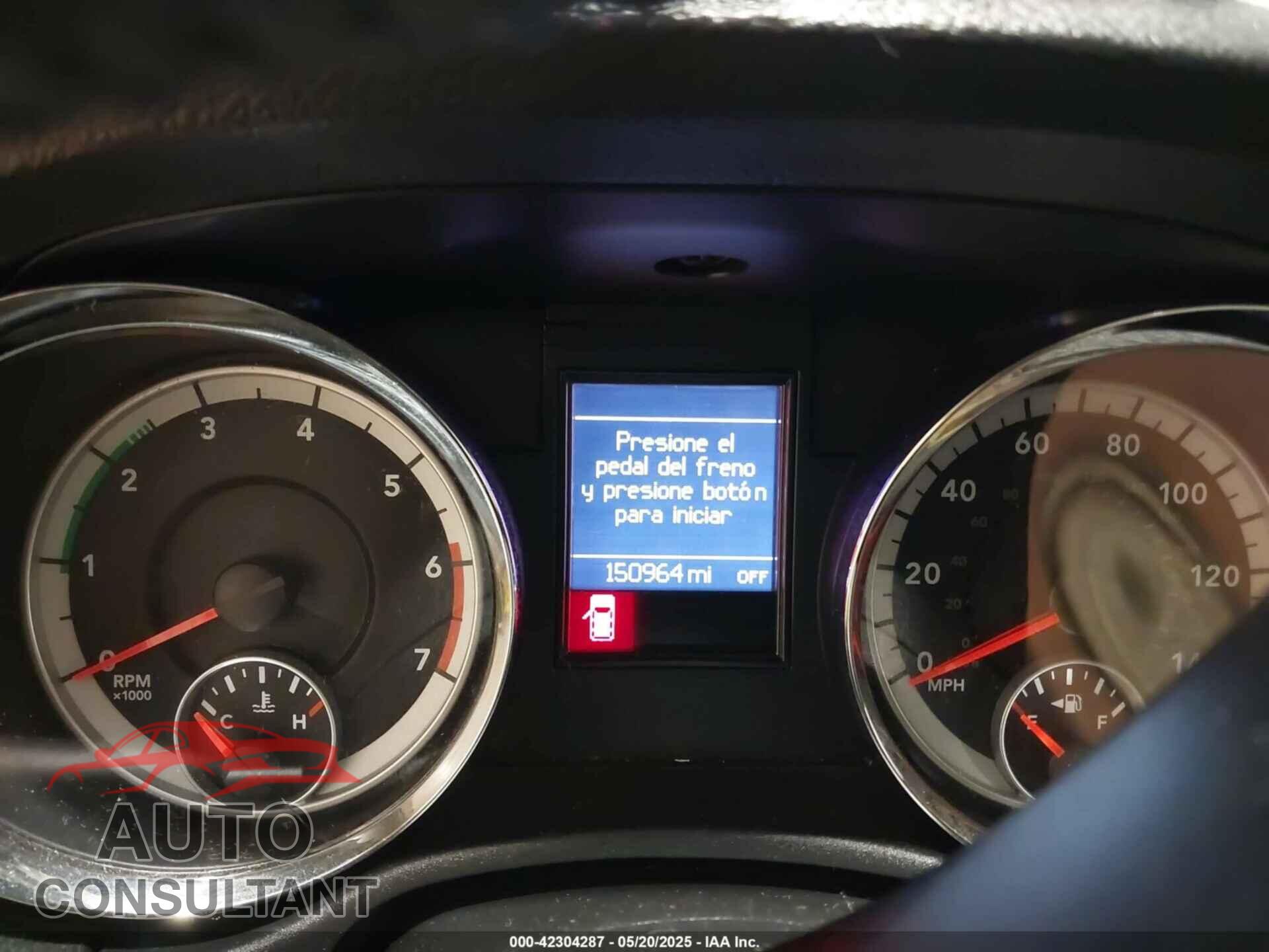 DODGE DURANGO 2012 - 1C4SDJDT2CC309415