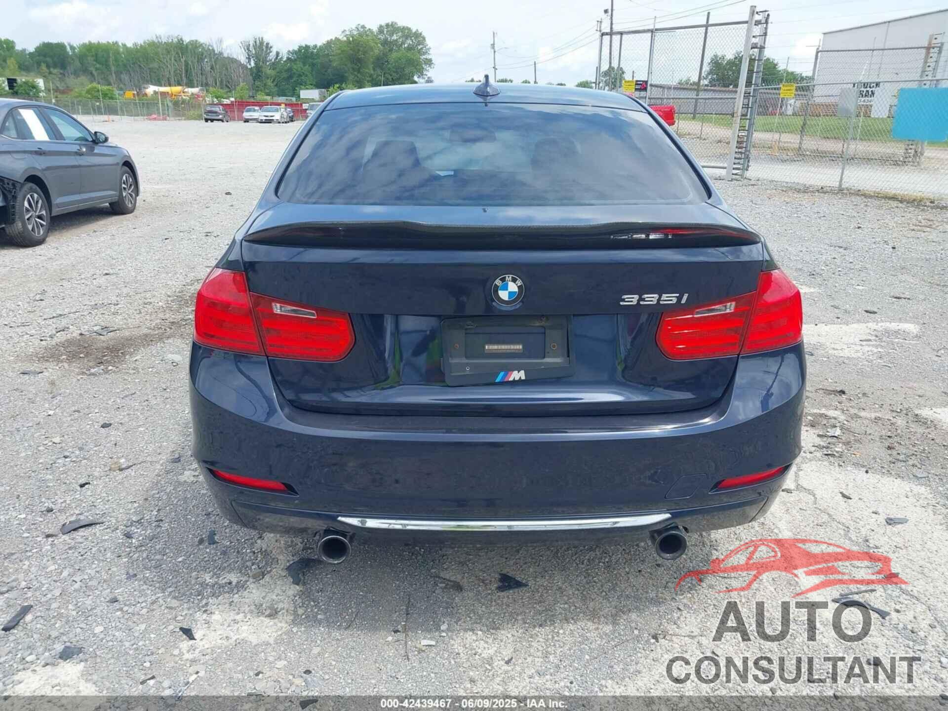 BMW 335I 2012 - WBA3A9G59CNN67442