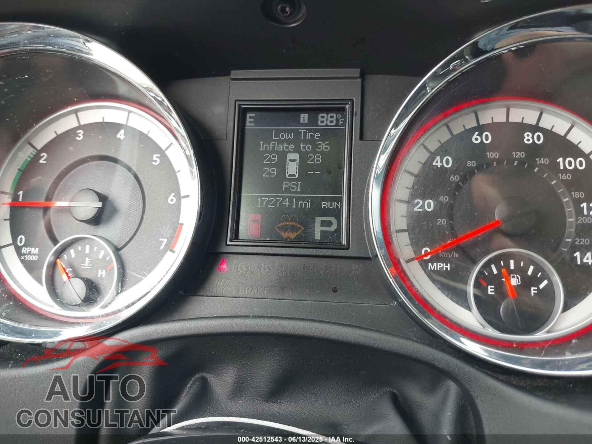 DODGE DURANGO 2013 - 1C4RDHDG7DC679349