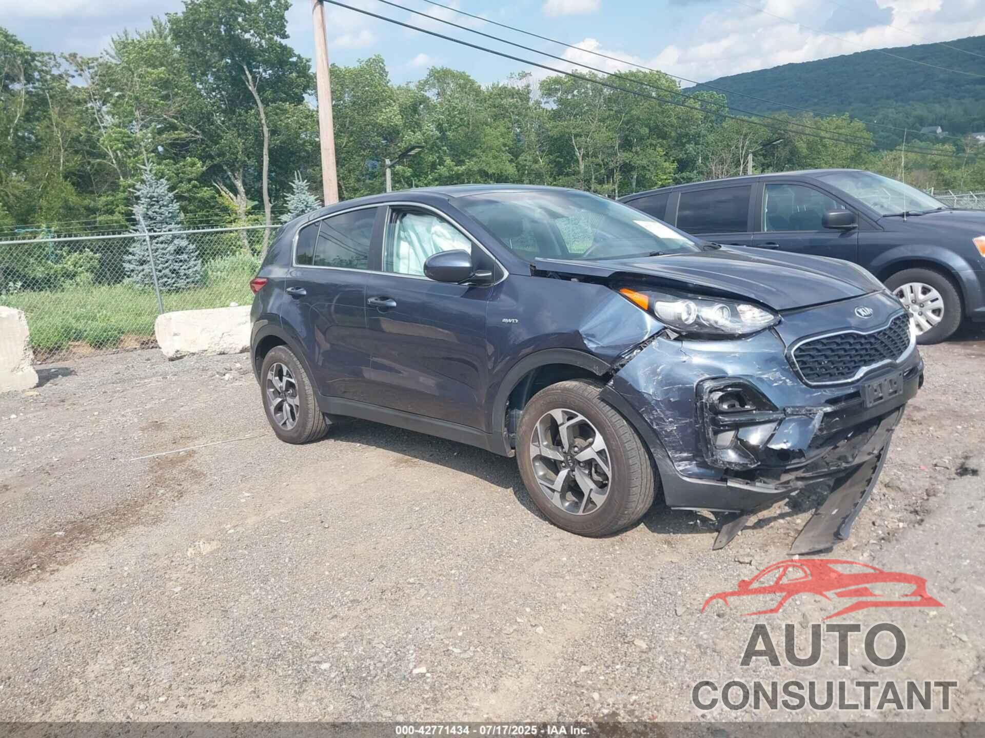 KIA SPORTAGE 2021 - KNDPMCAC1M7892950