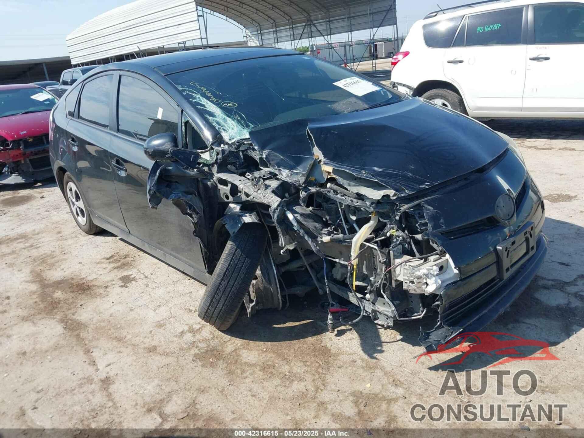 TOYOTA PRIUS 2012 - JTDKN3DU4C1514859