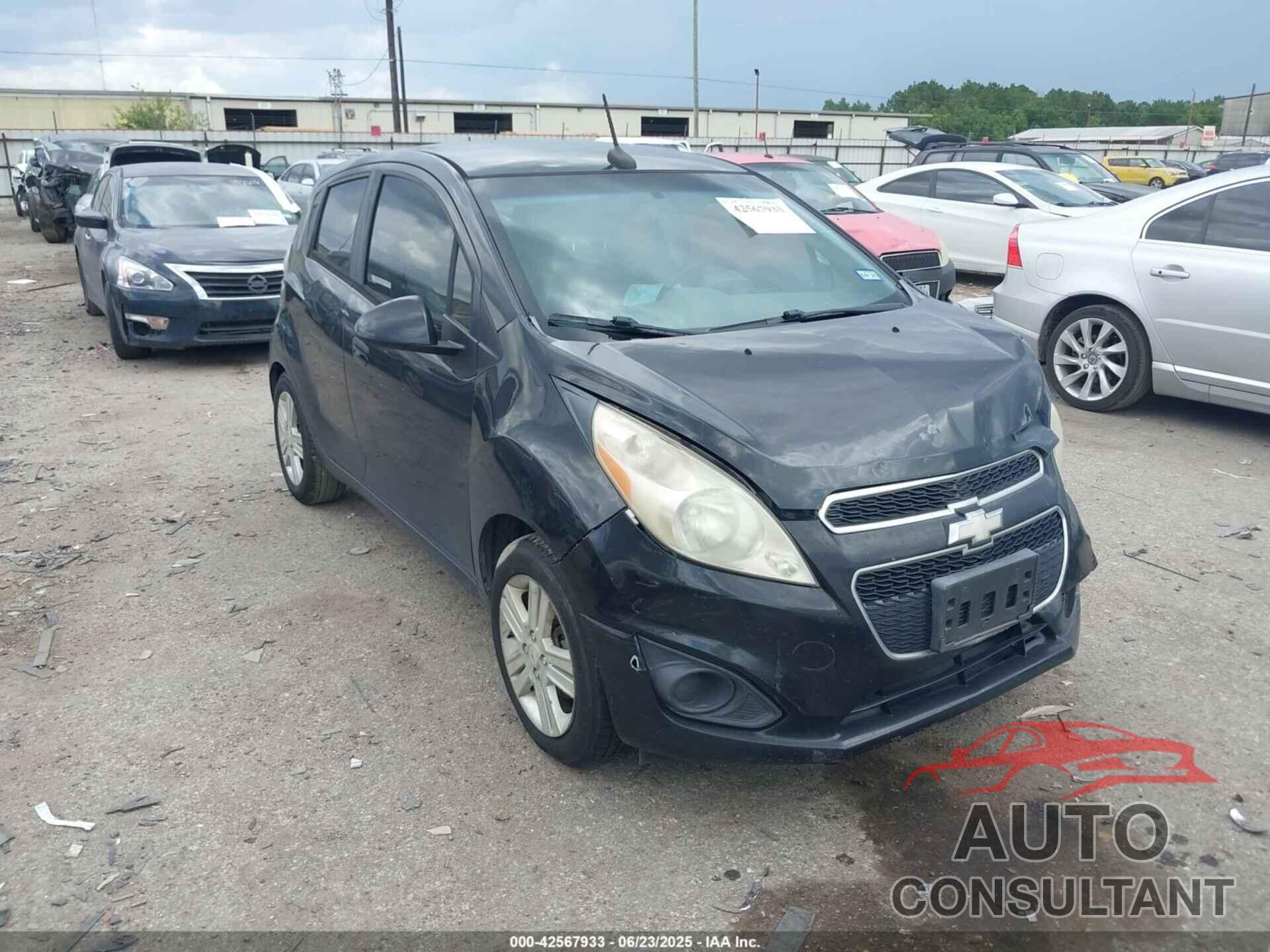 CHEVROLET SPARK 2013 - KL8CB6S93DC538601