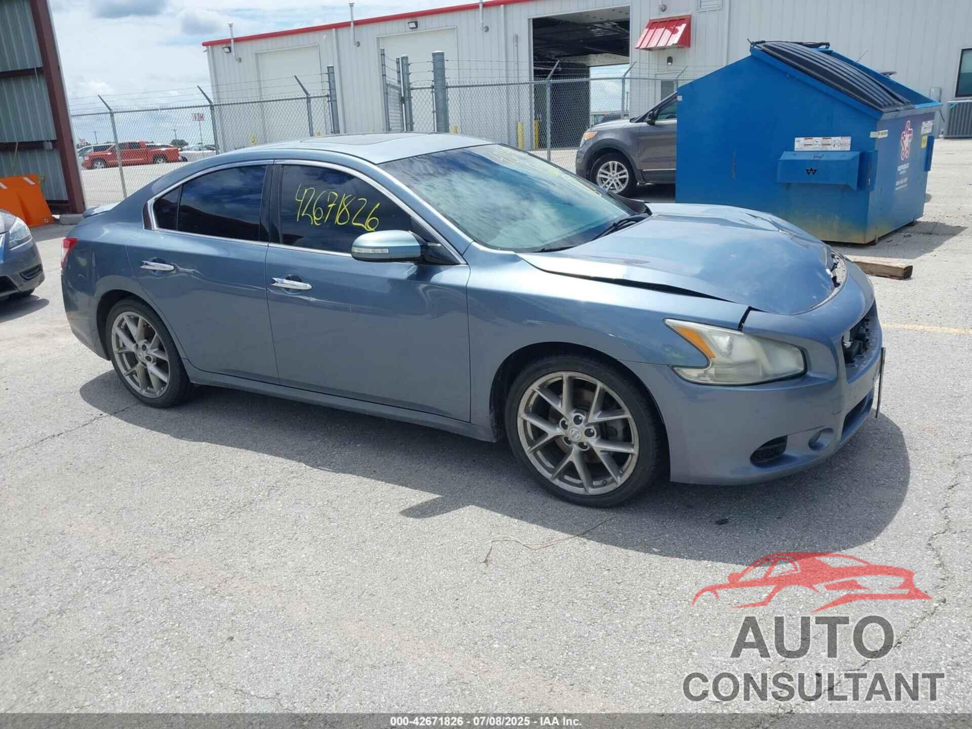NISSAN MAXIMA 2010 - 1N4AA5AP4AC844929