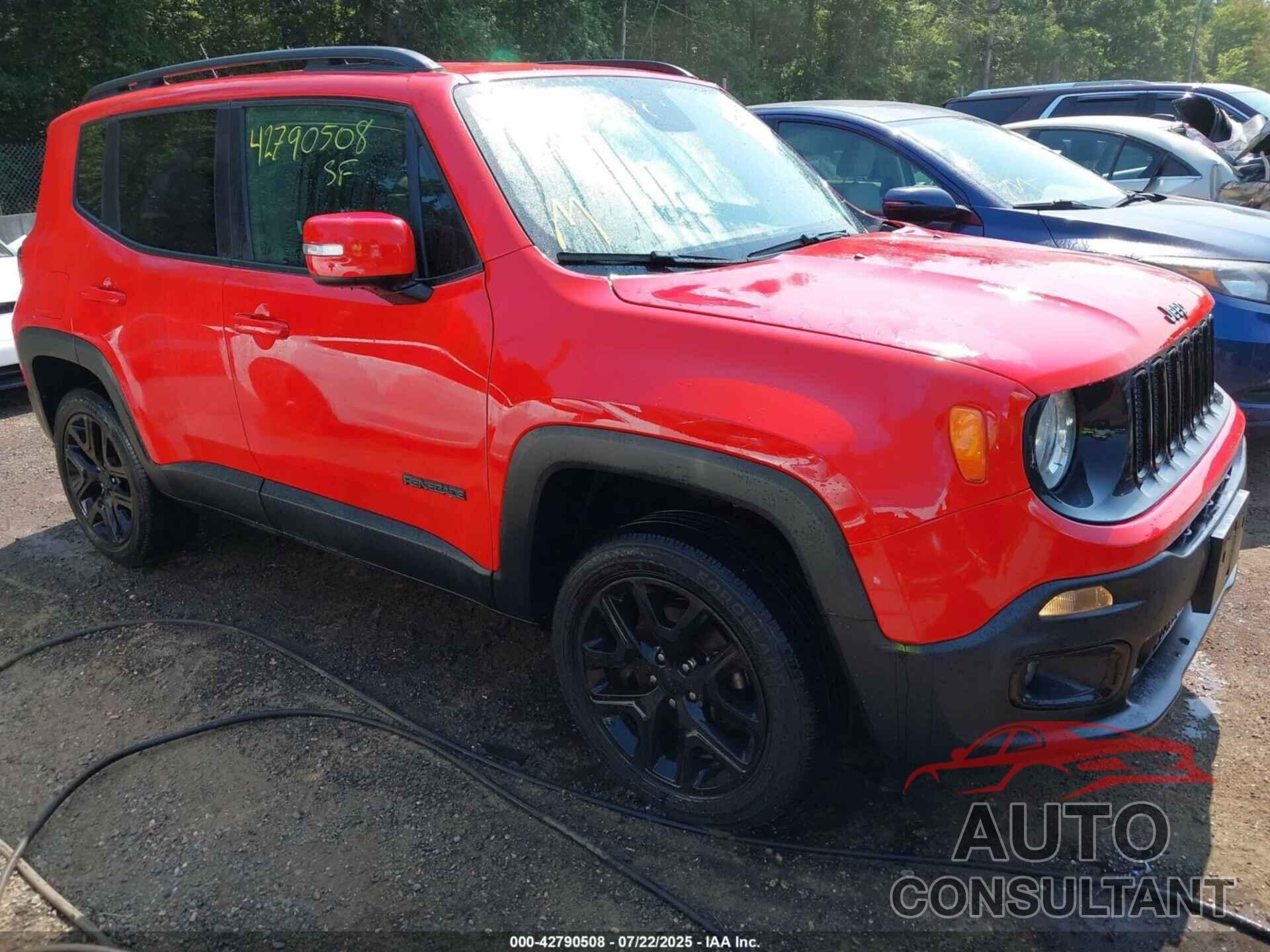 JEEP RENEGADE 2017 - ZACCJBBBXHPG34538