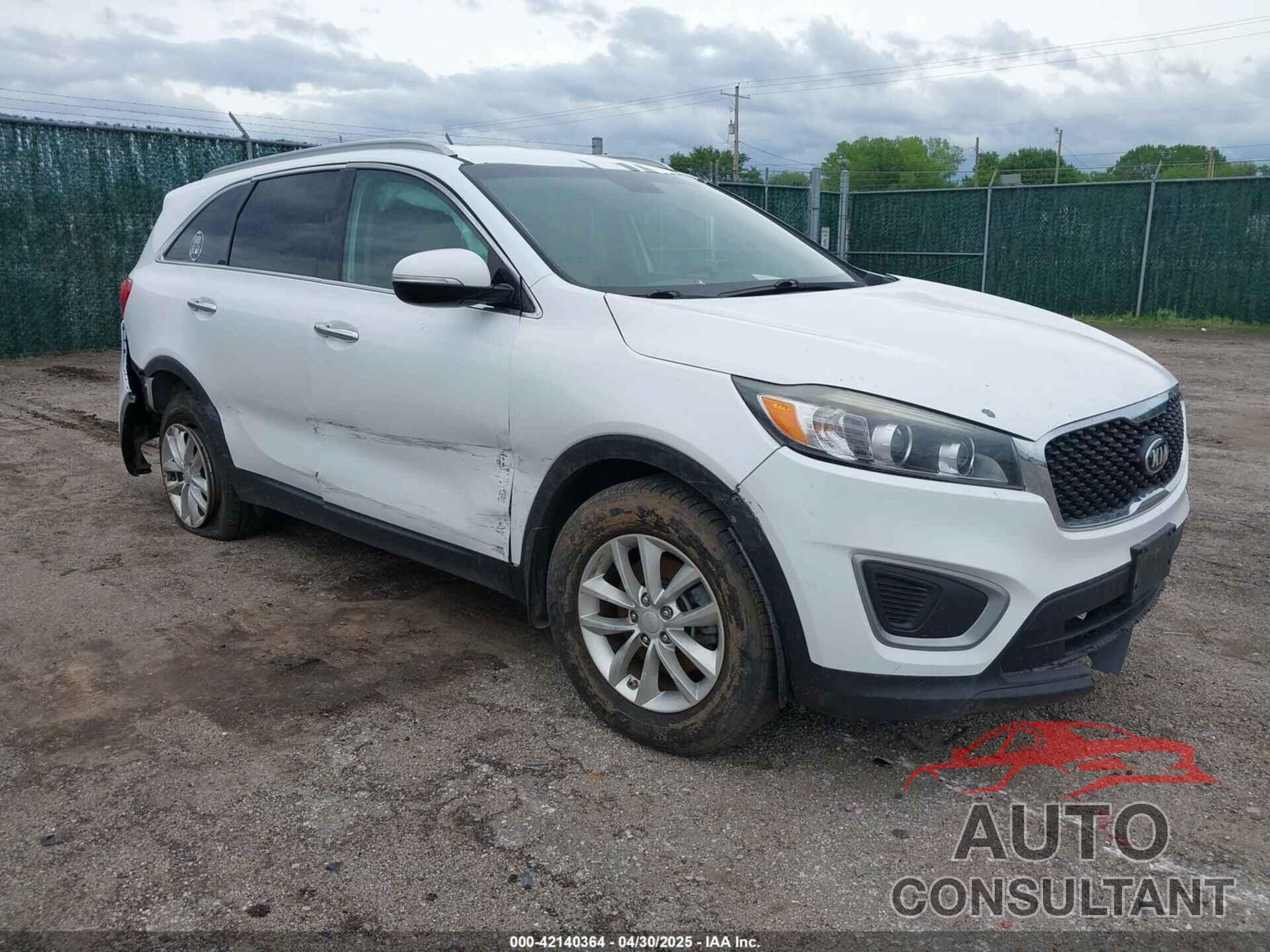 KIA SORENTO 2016 - 5XYPG4A36GG035639