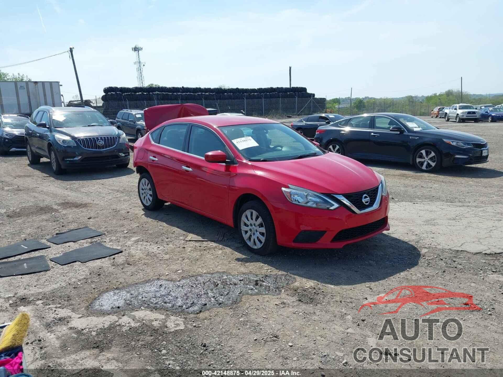 NISSAN SENTRA 2016 - 3N1AB7AP1GL677156