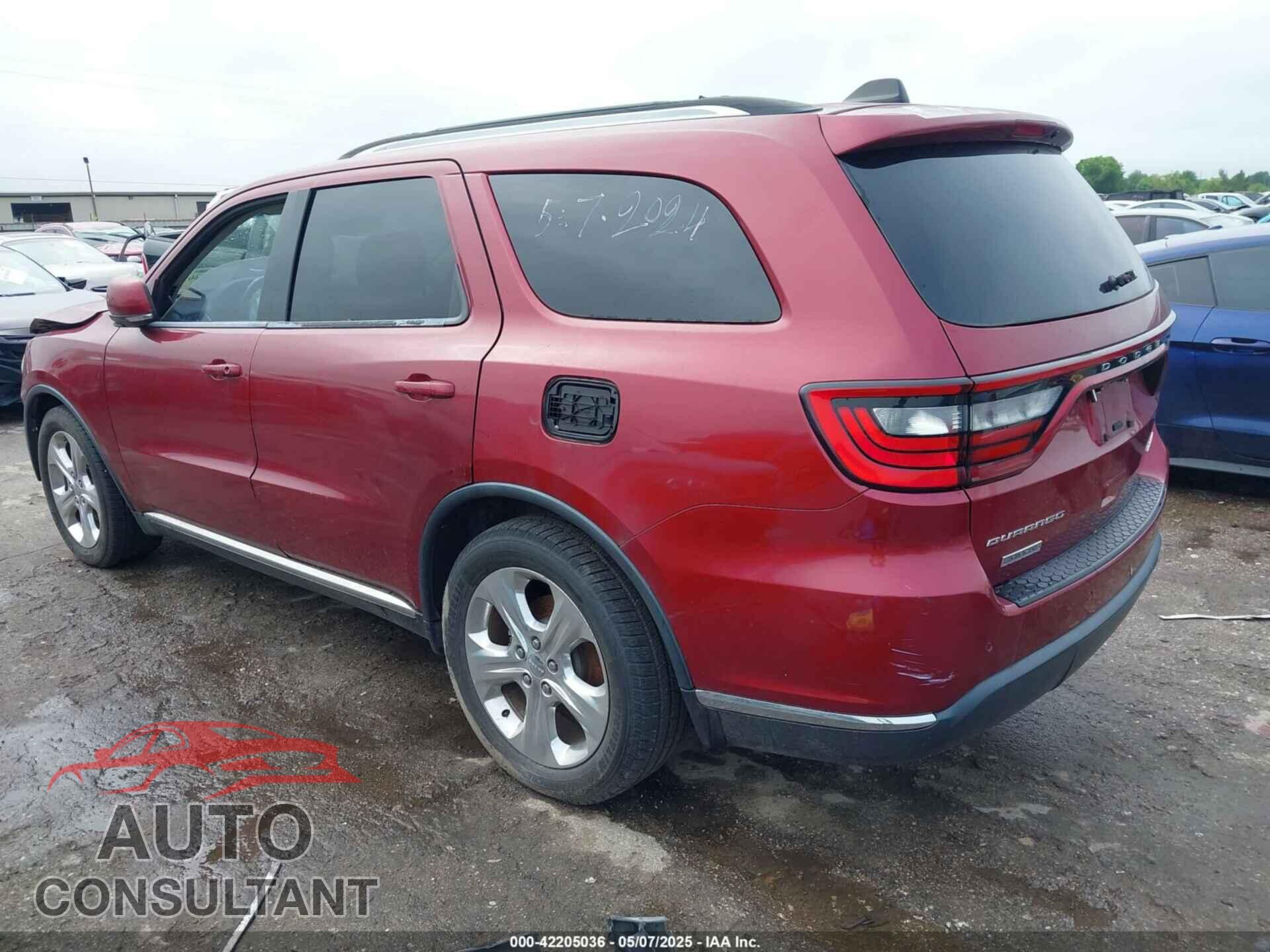 DODGE DURANGO 2014 - 1C4RDHDG4EC539485