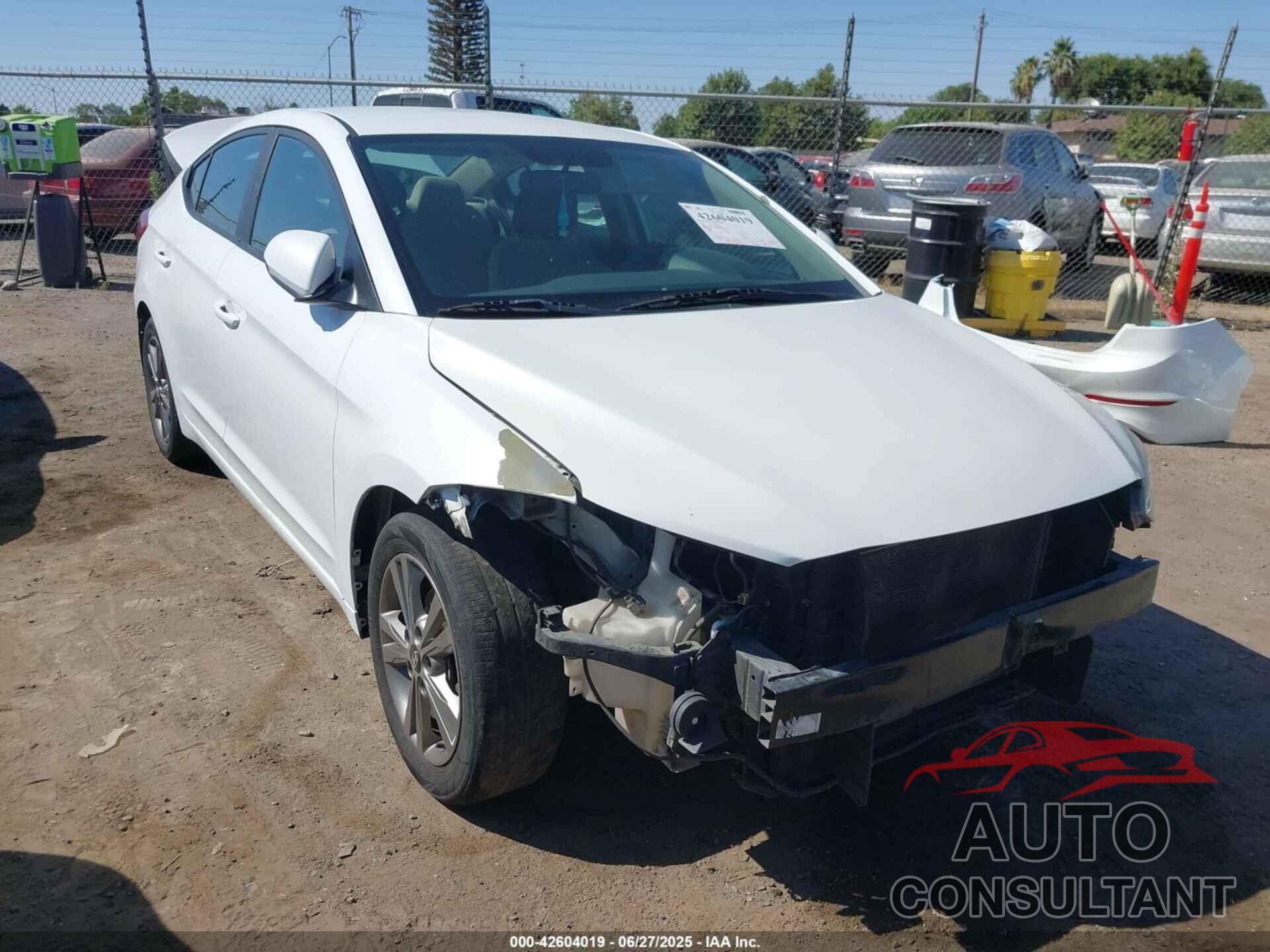 HYUNDAI ELANTRA 2017 - 5NPD84LF7HH124881