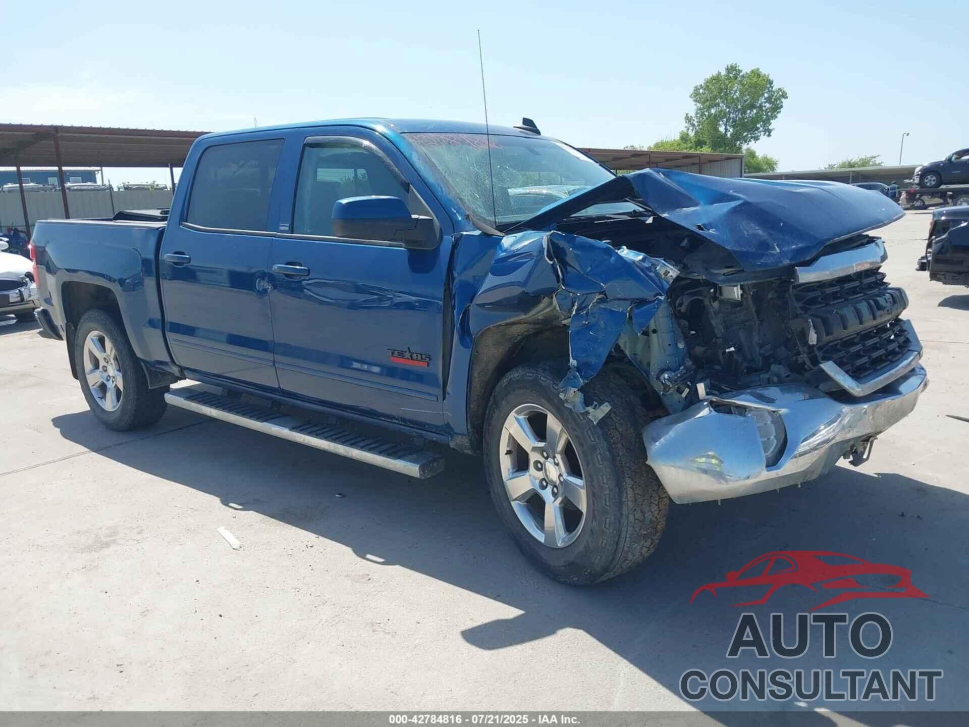 CHEVROLET SILVERADO 1500 2017 - 3GCPCREC4HG251916