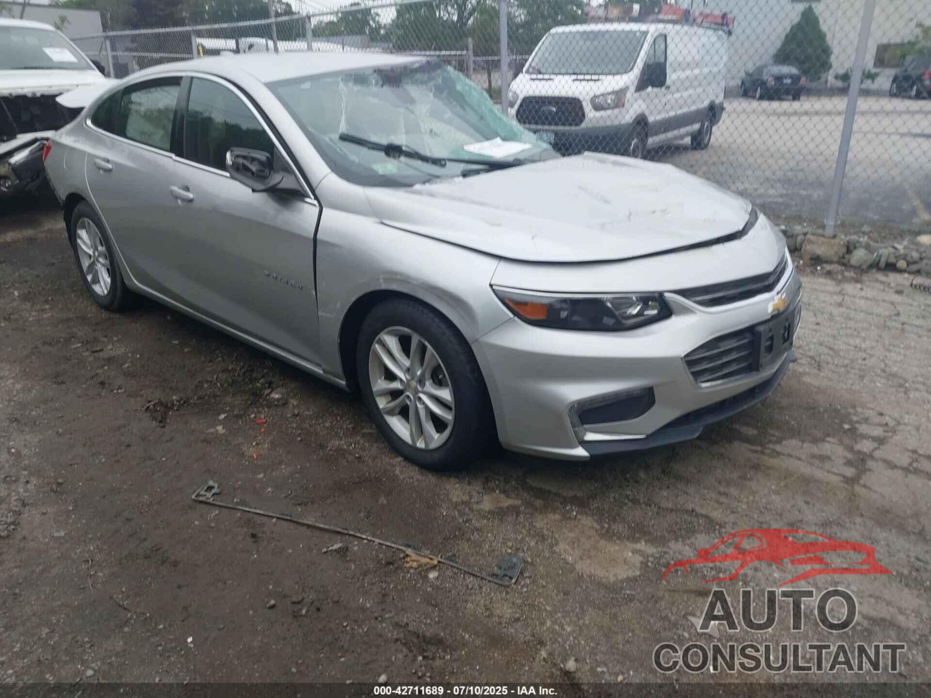 CHEVROLET MALIBU 2016 - 1G1ZE5ST8GF318641