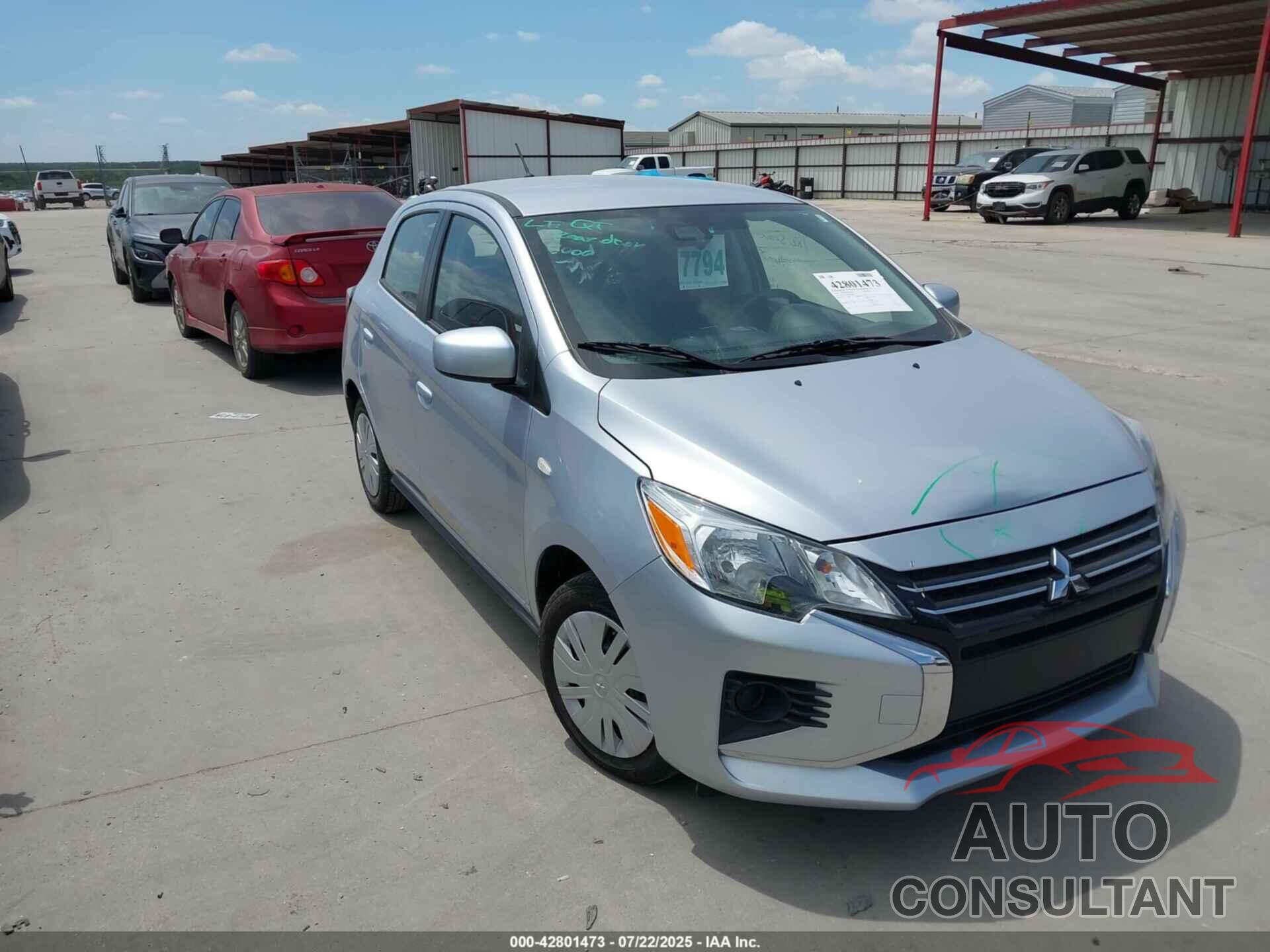 MITSUBISHI MIRAGE 2024 - ML32AUHJ9RH018945