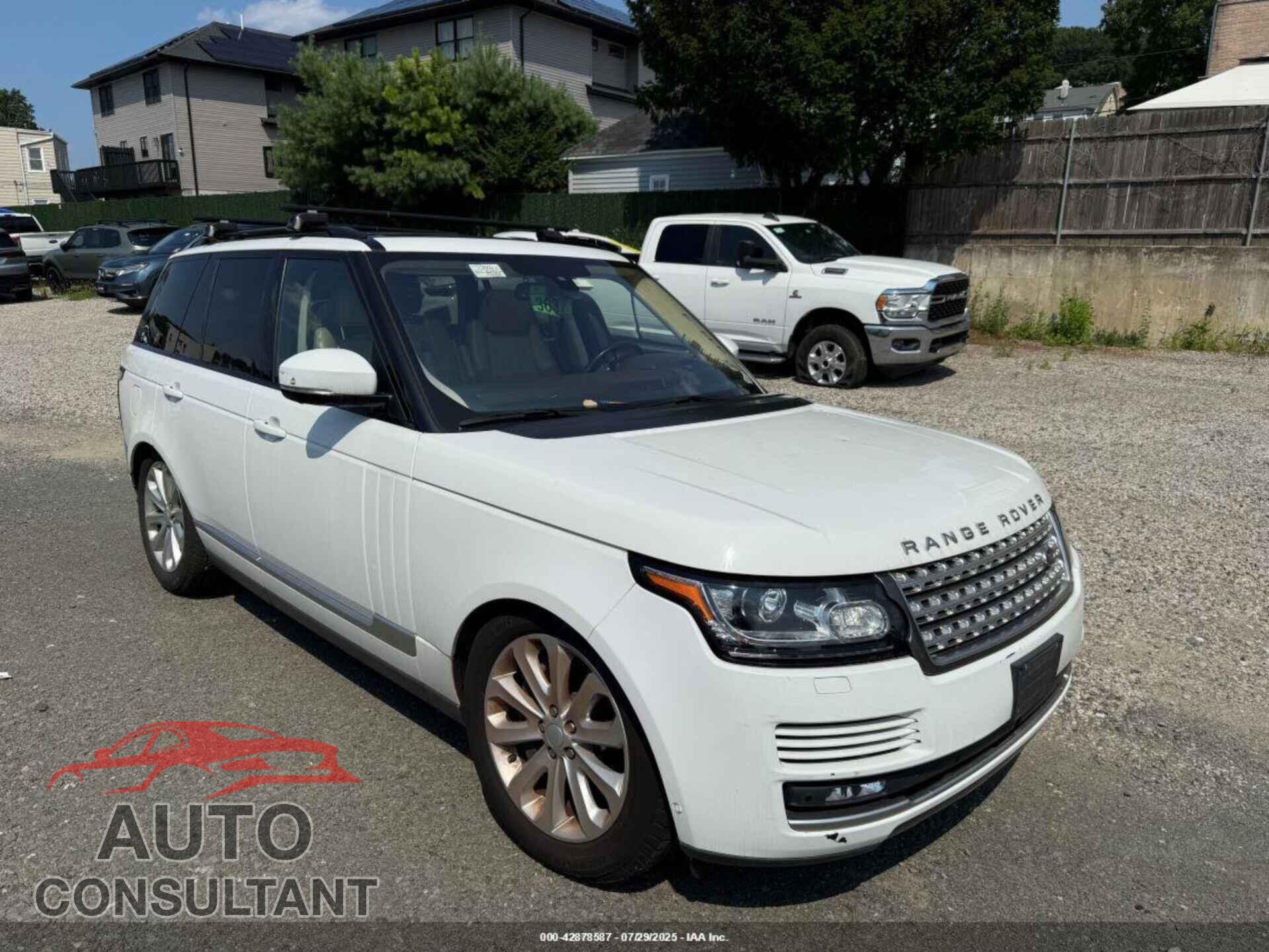 LAND ROVER RANGE ROVER 2016 - SALGS2PFXGA318770