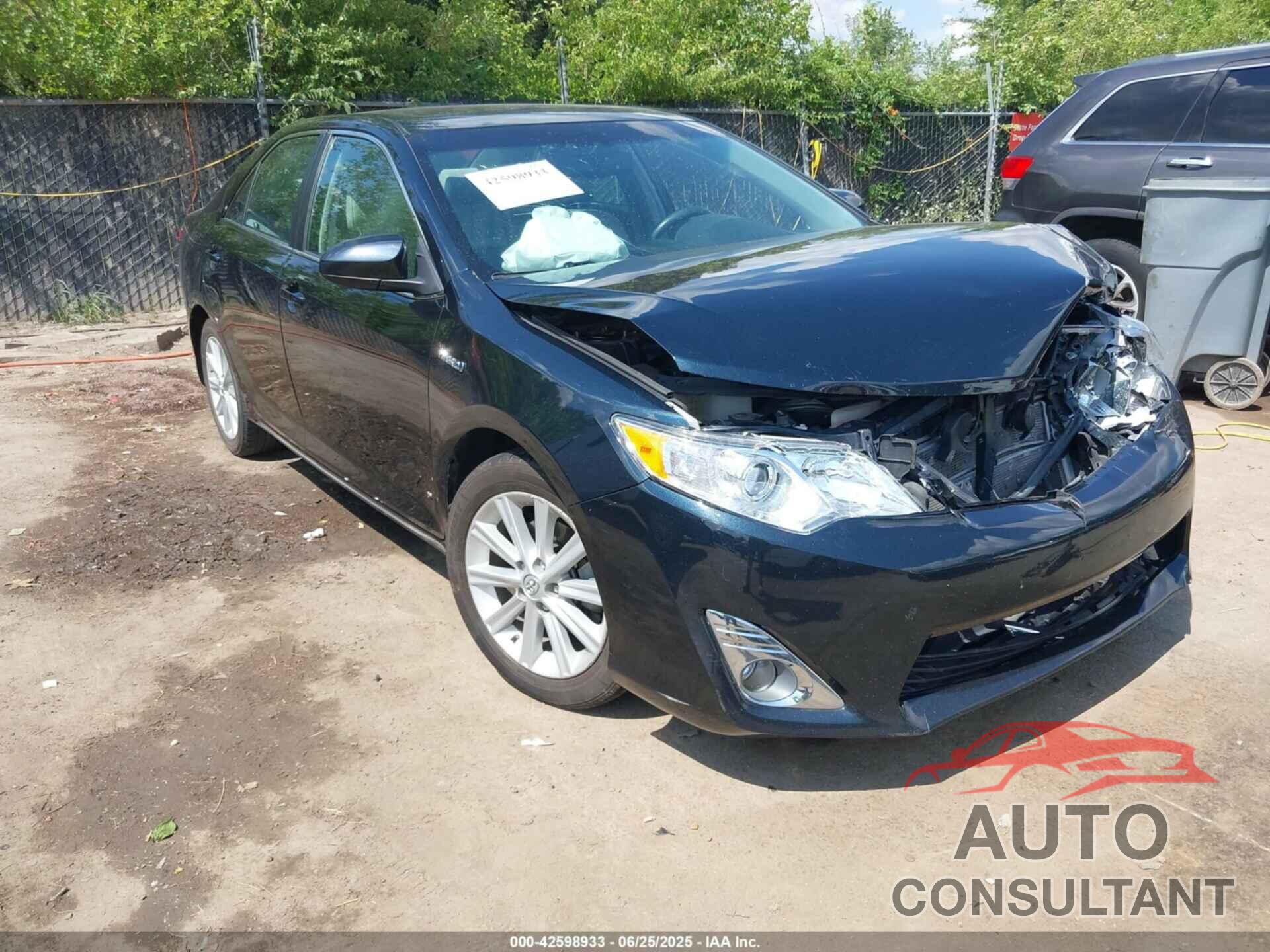 TOYOTA CAMRY HYBRID 2014 - 4T1BD1FK2EU123709