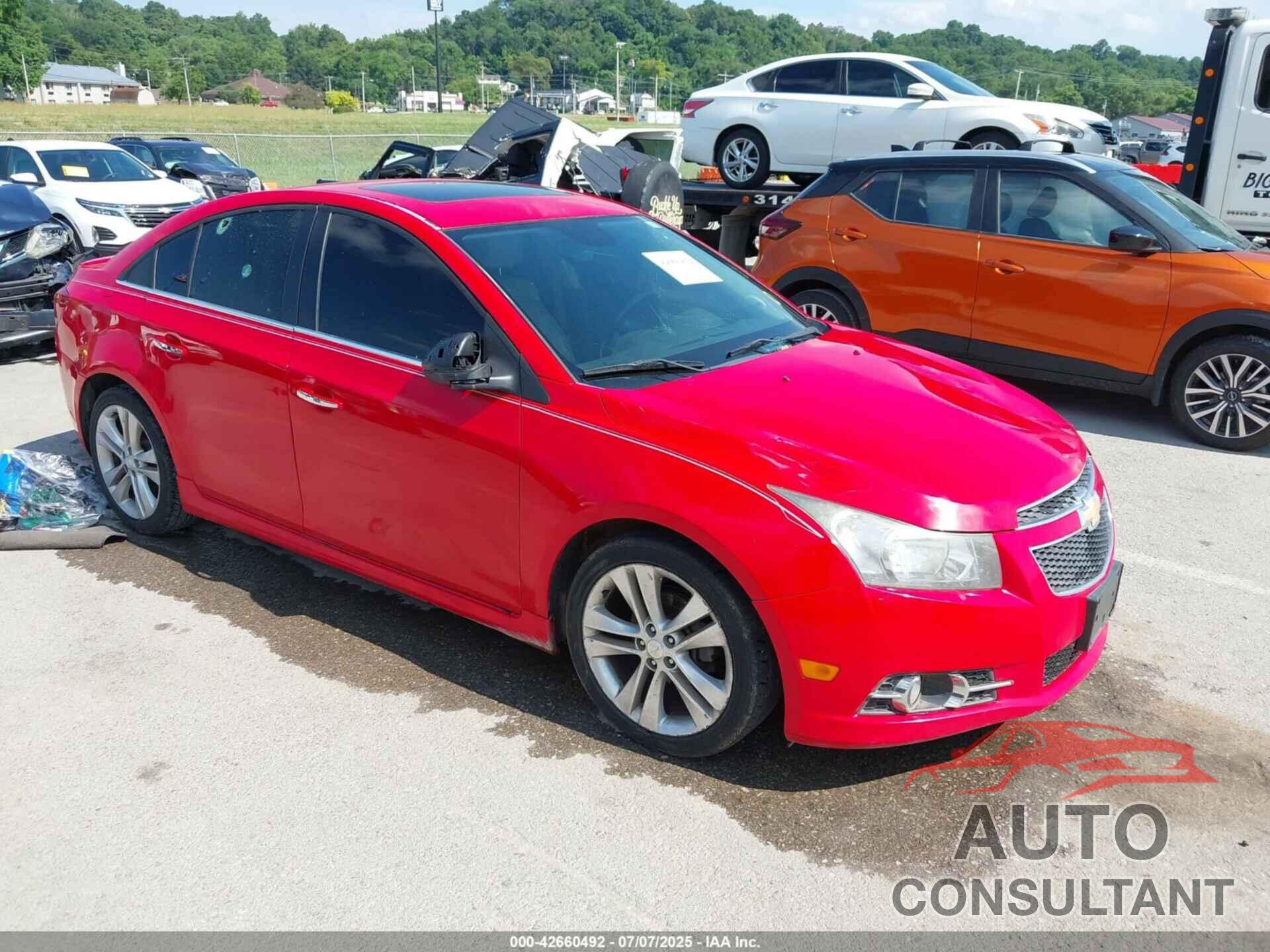 CHEVROLET CRUZE 2014 - 1G1PG5SB2E7286396